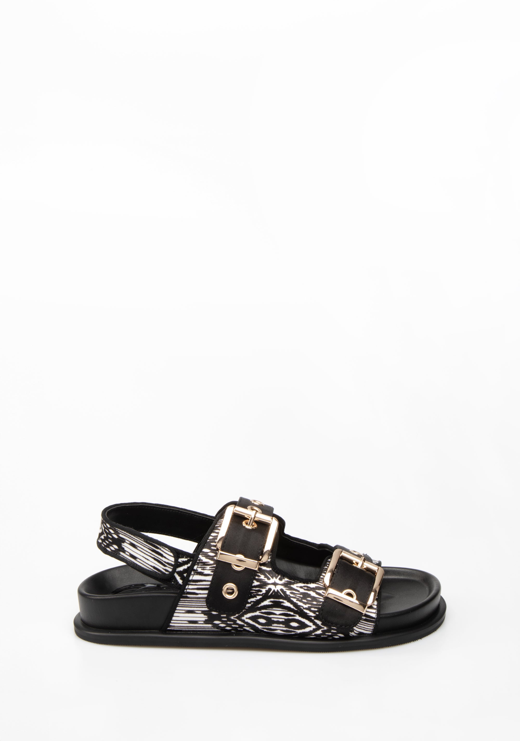 Flat Sandal with Geometric Print Fracomina F825SS3004P45501-053