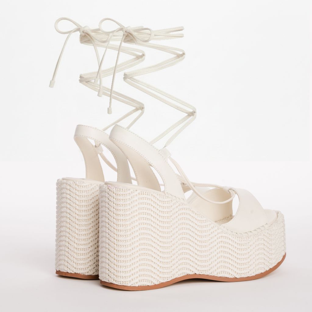 High Wedge Lace-Up Sandals Fracomina F826SS4005L40101-472_5