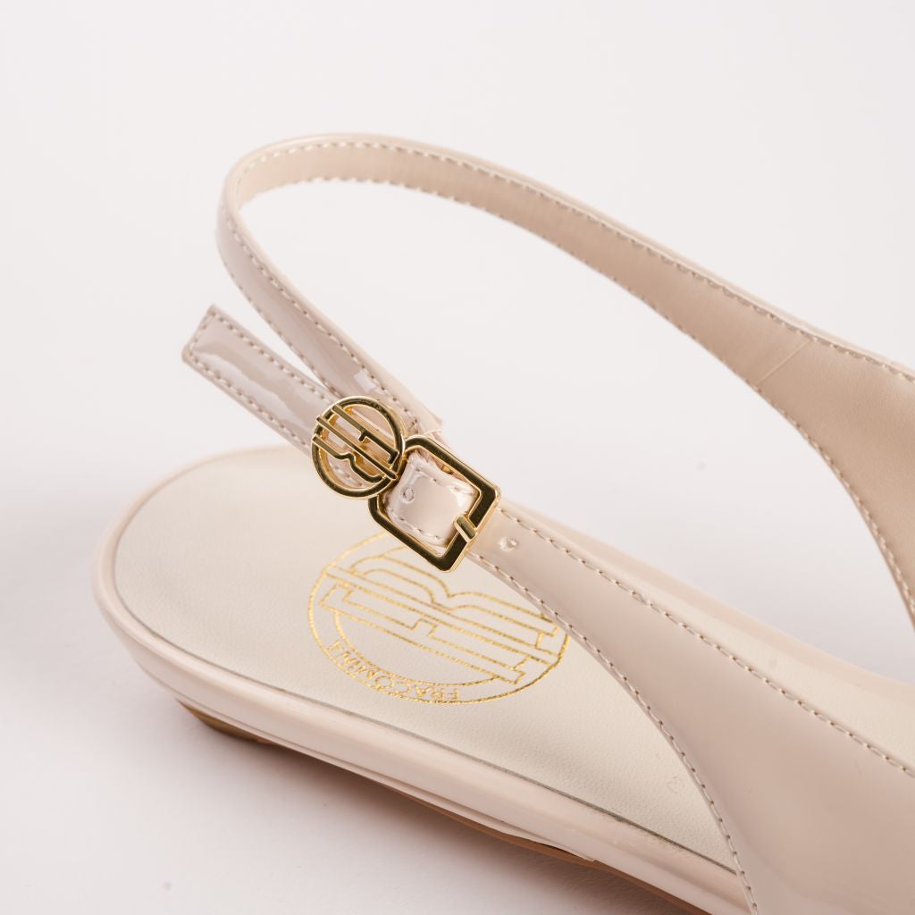 Pointed-Toe Slingback Pumps with Kitten Heel Fracomina F826SS9001P44501-M52_4