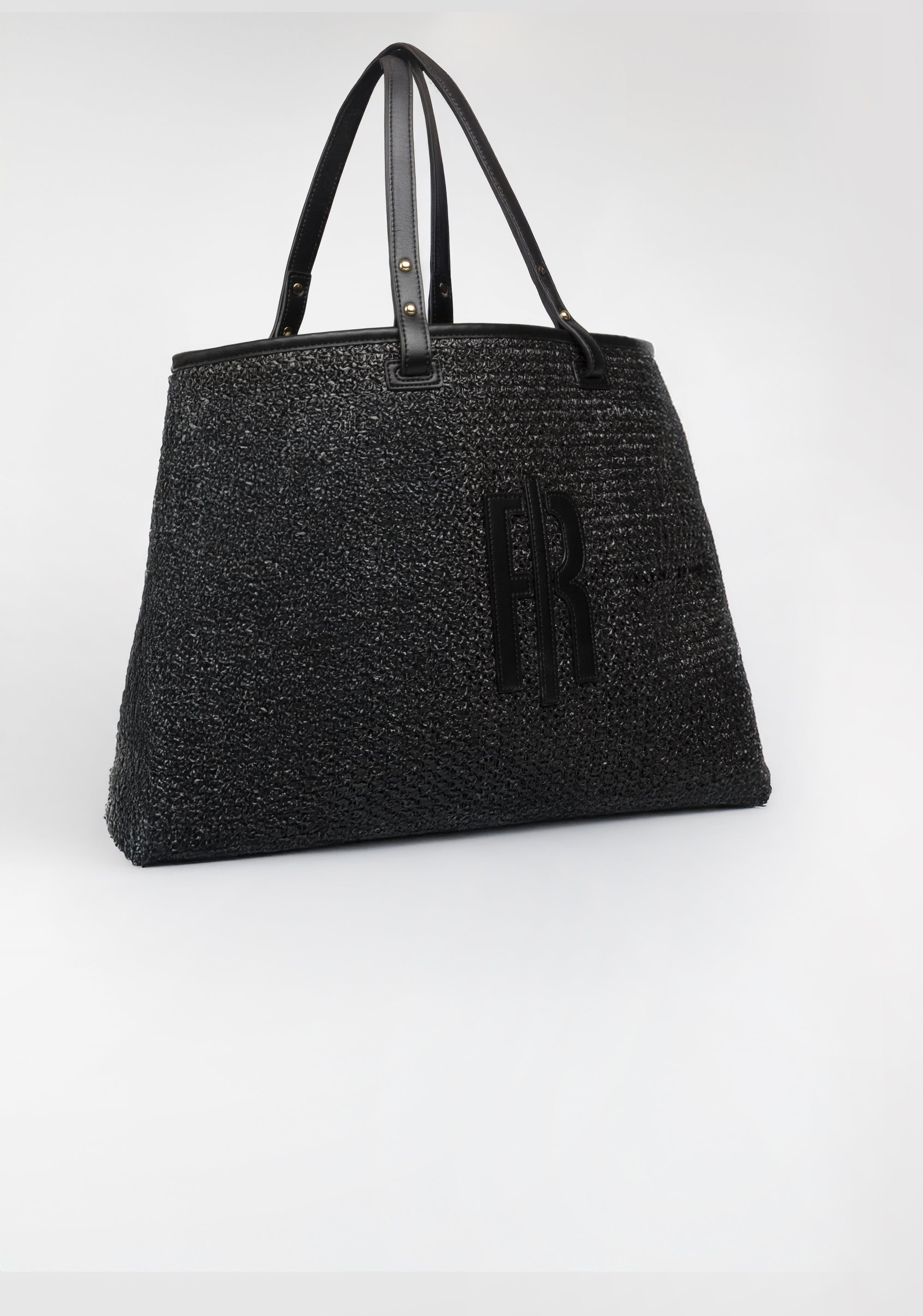 Bag big size made in weaved fabric Fracomina FB25SB1006P45301-053_2