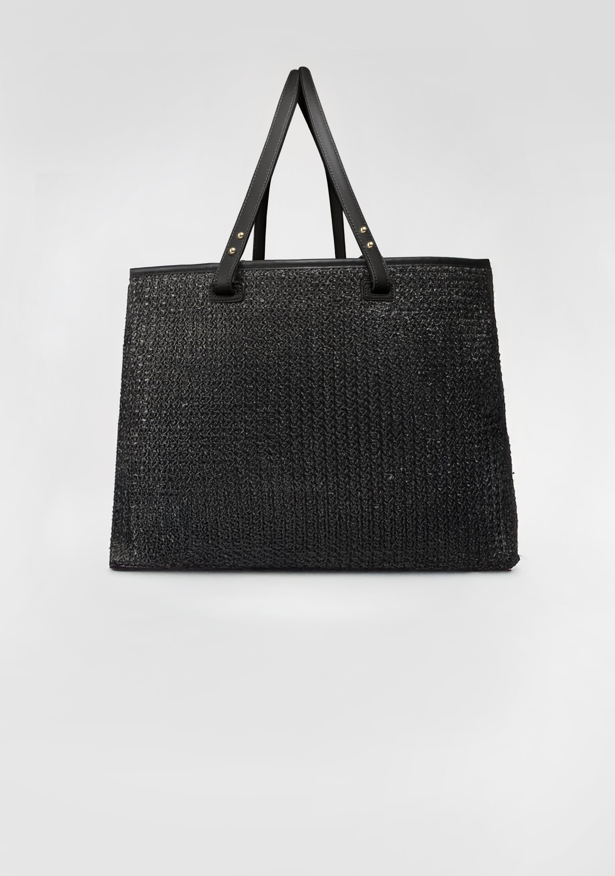 Bag big size made in weaved fabric Fracomina FB25SB1006P45301-053_3