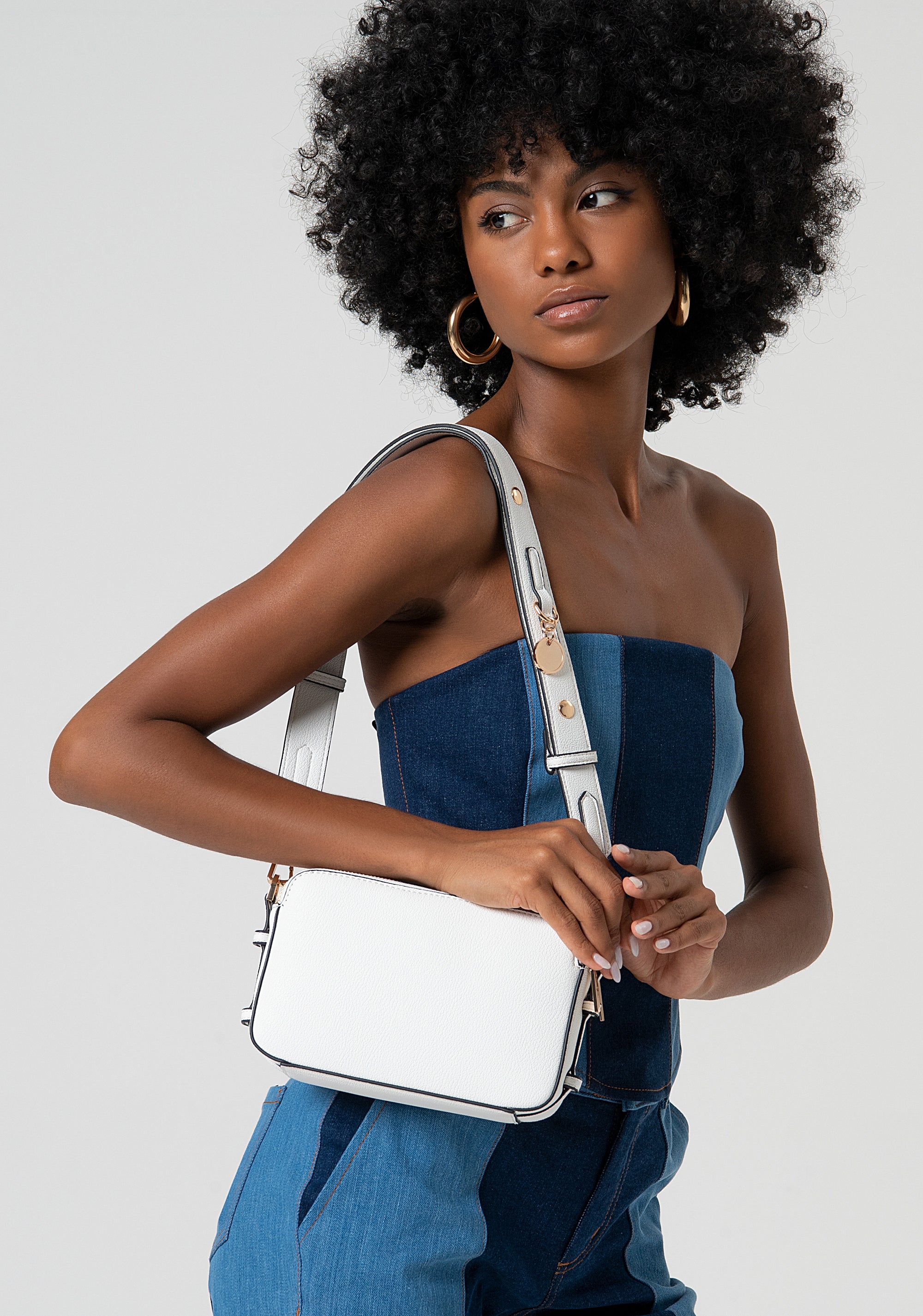 Rectangular shoulder bag Fracomina FB25SB3002P41101_278
