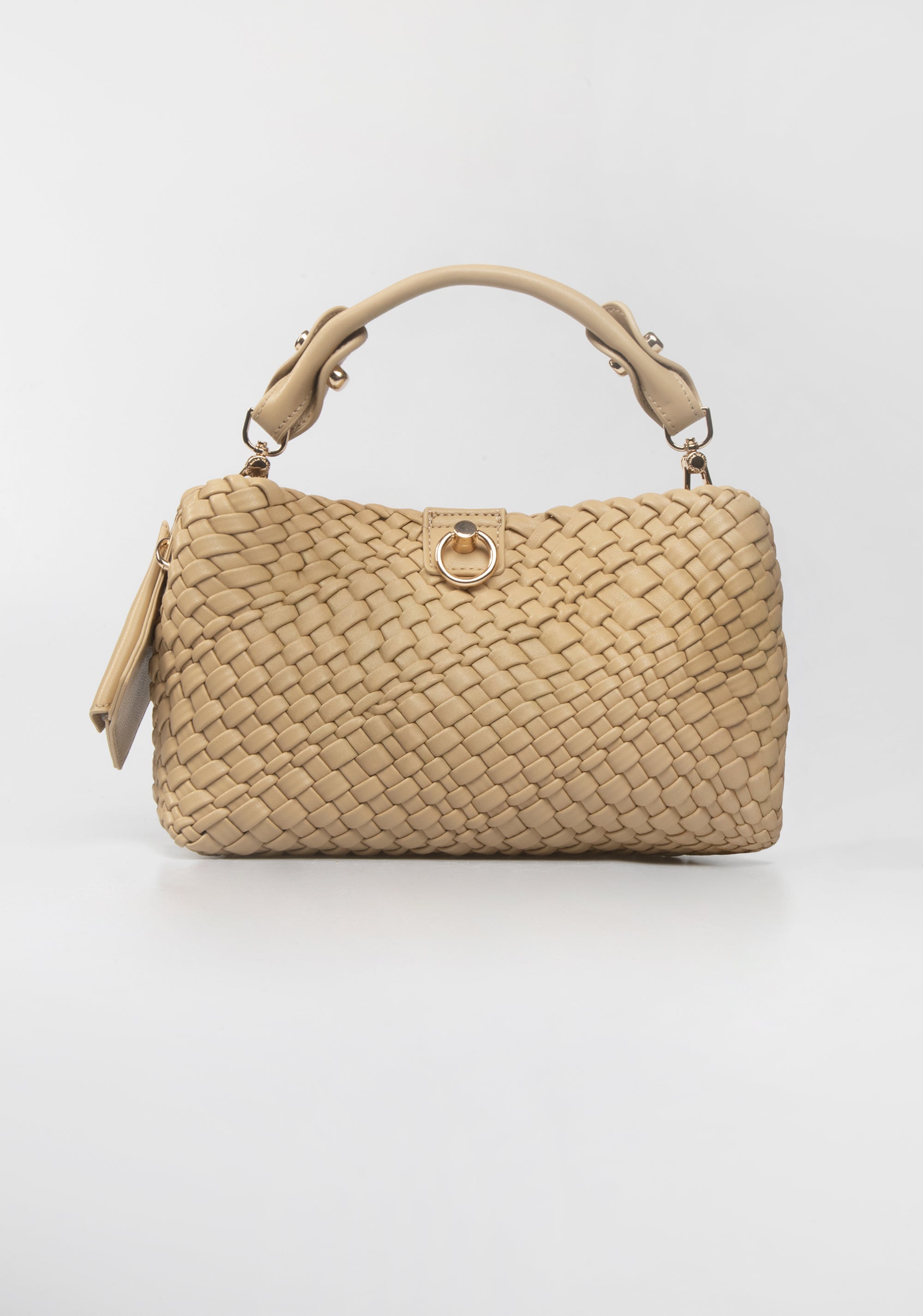 Bag small size made in weaved fabric Fracomina FB25SB3004P43401-050