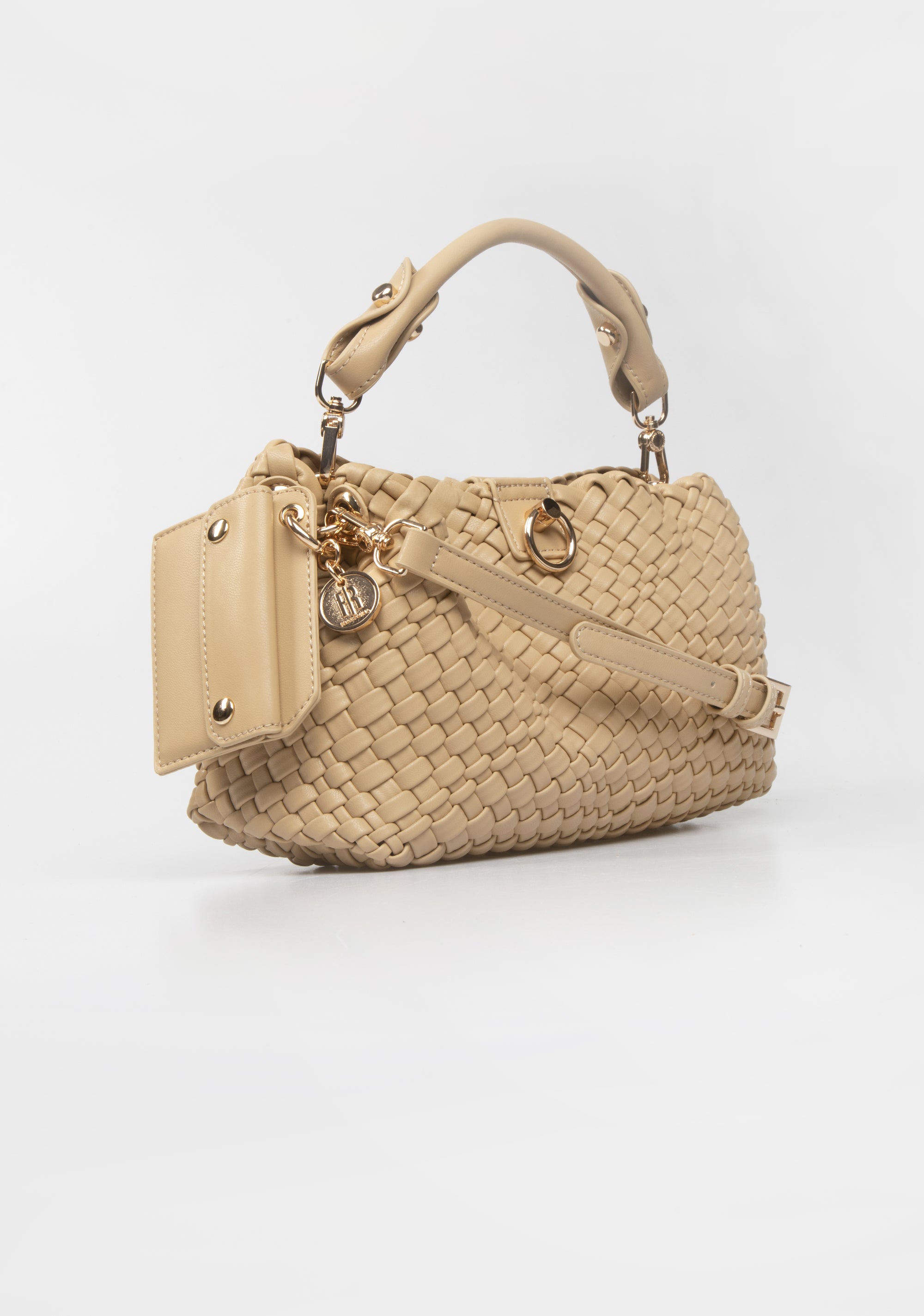 Bag small size made in weaved fabric Fracomina FB25SB3004P43401-050_2
