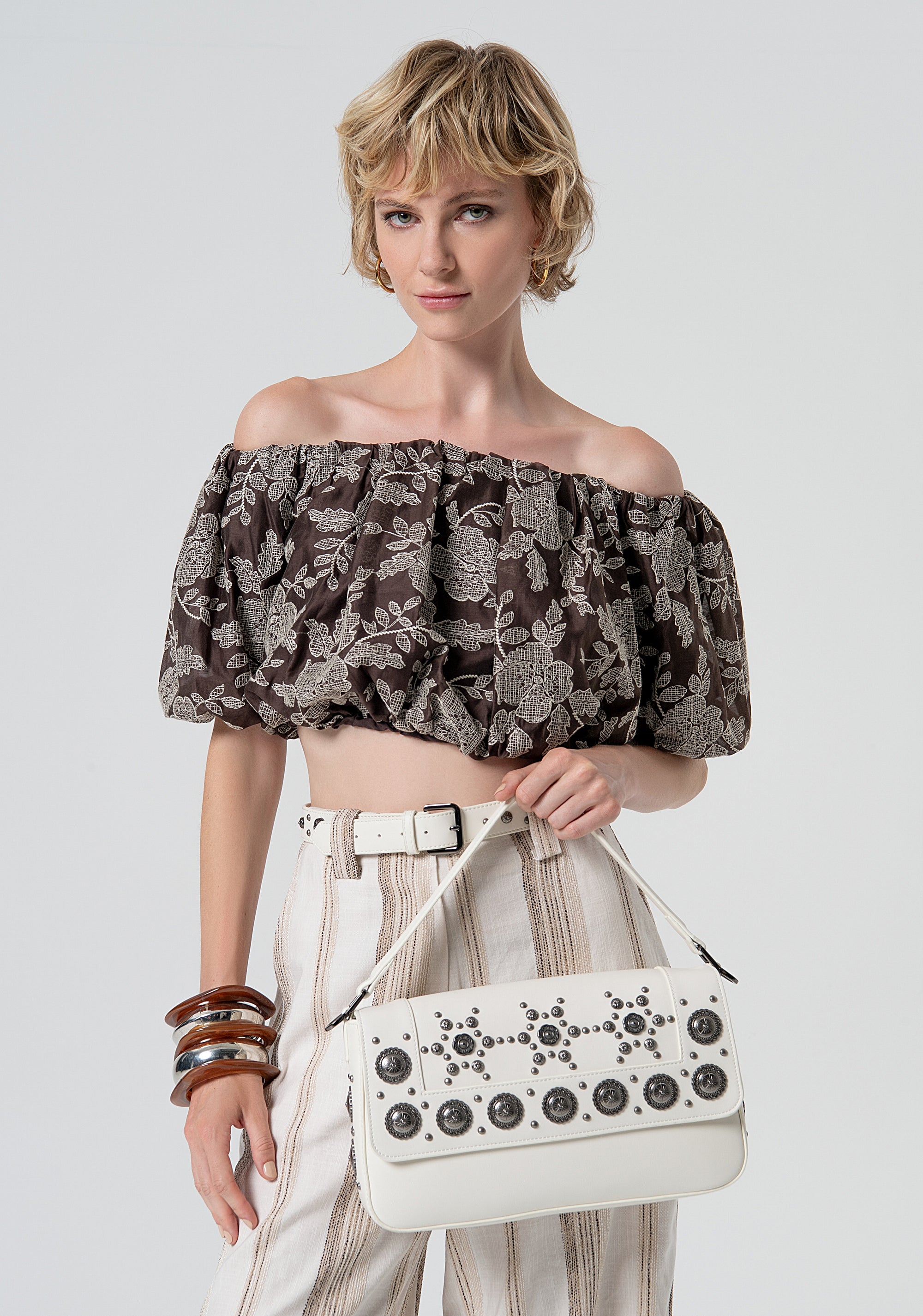 Shoulder bag middle size Fracomina FB26SB3001P411D9-278