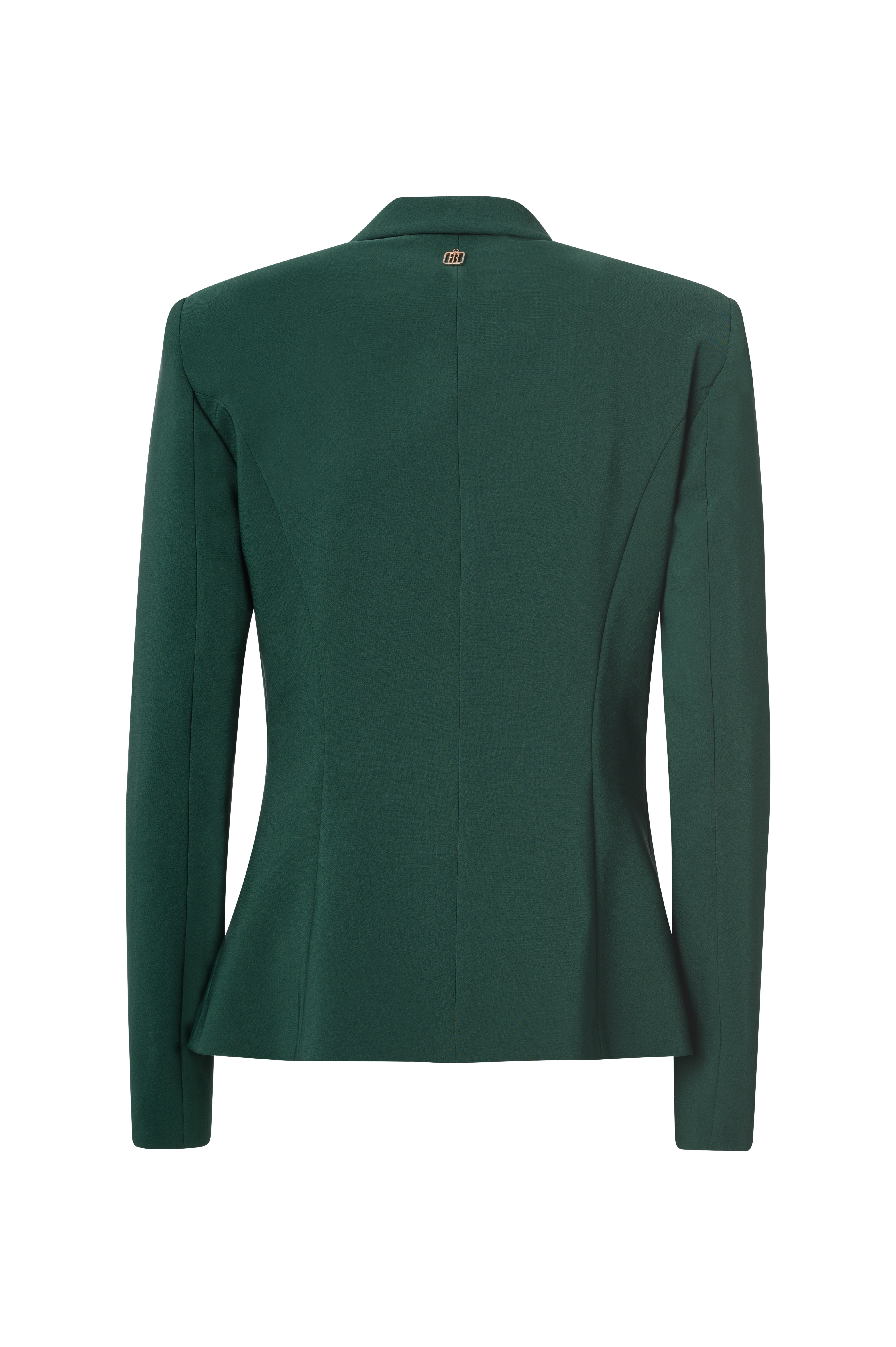 Tailored Single-Breasted Blazer Fracomina FI25WJ2005W42901-152_BACK_1c69a7b2-8a33-43af-9e0f-2c06876e284a