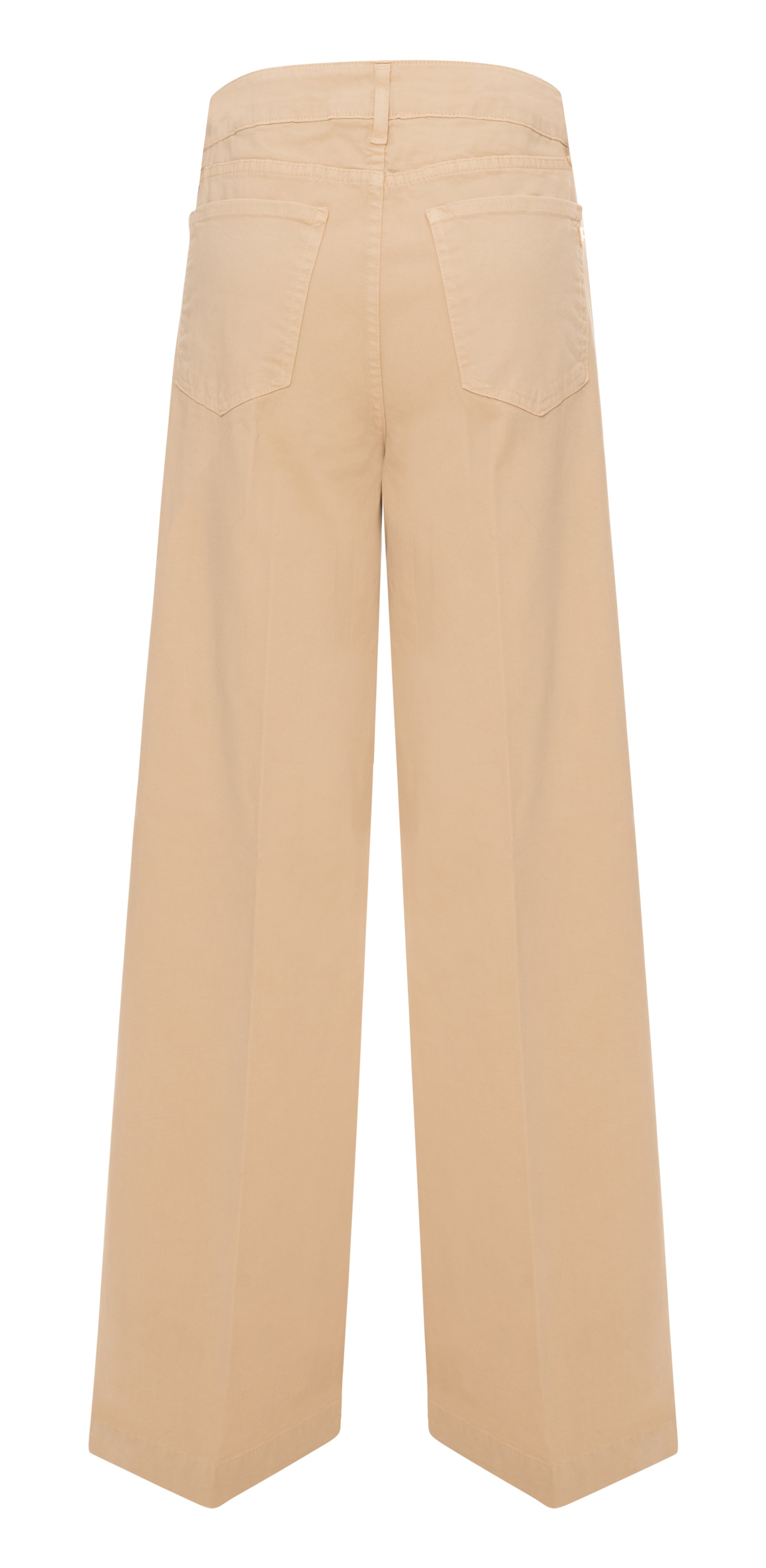 High-Waisted Cropped Wide-Leg Trousers (Palazzo Style) Fracomina FI25WV3001W52301-050_2