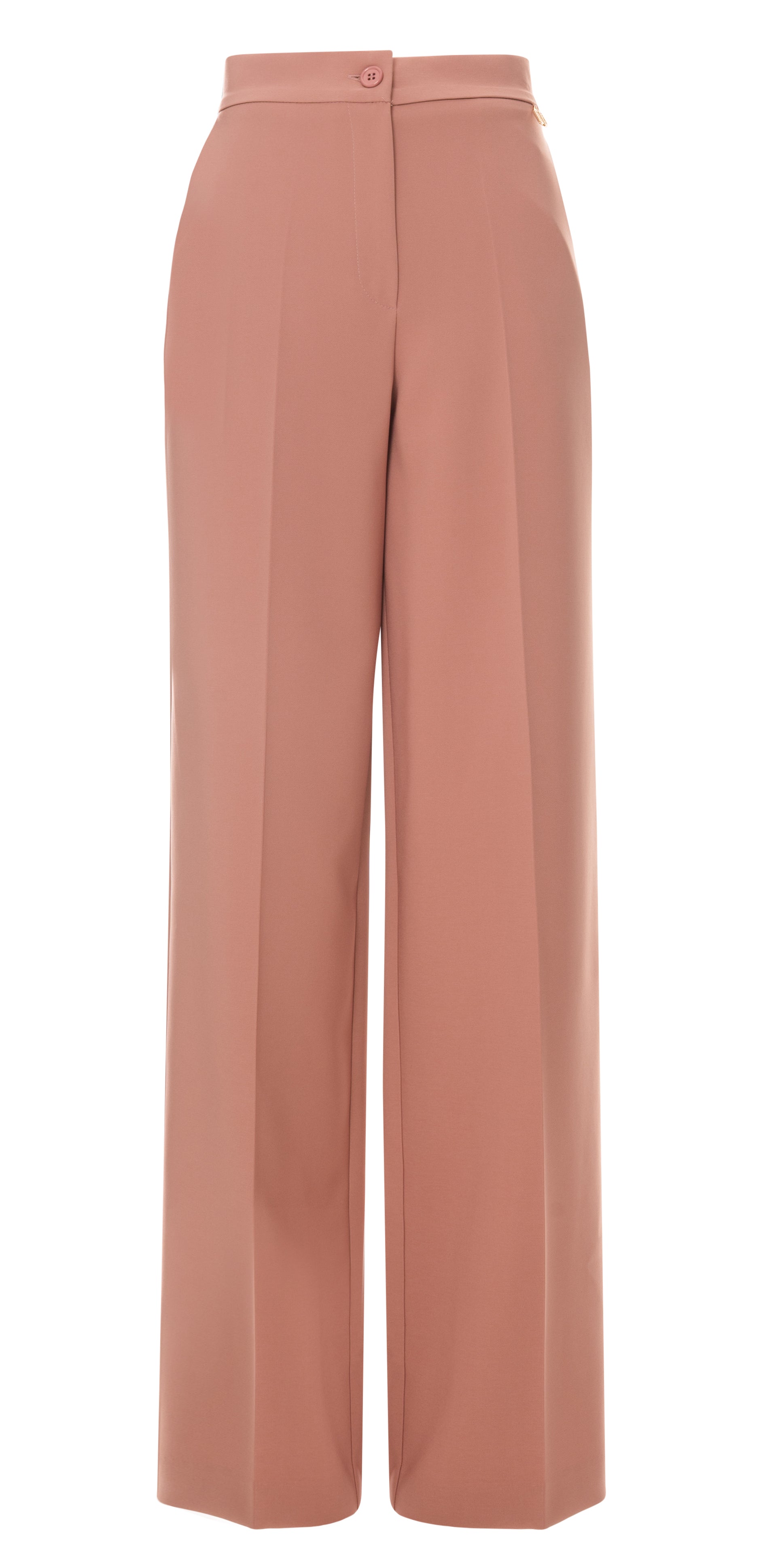 Tailored High-Waisted Wide-Leg Trousers Fracomina FI25WV3009W42901-238