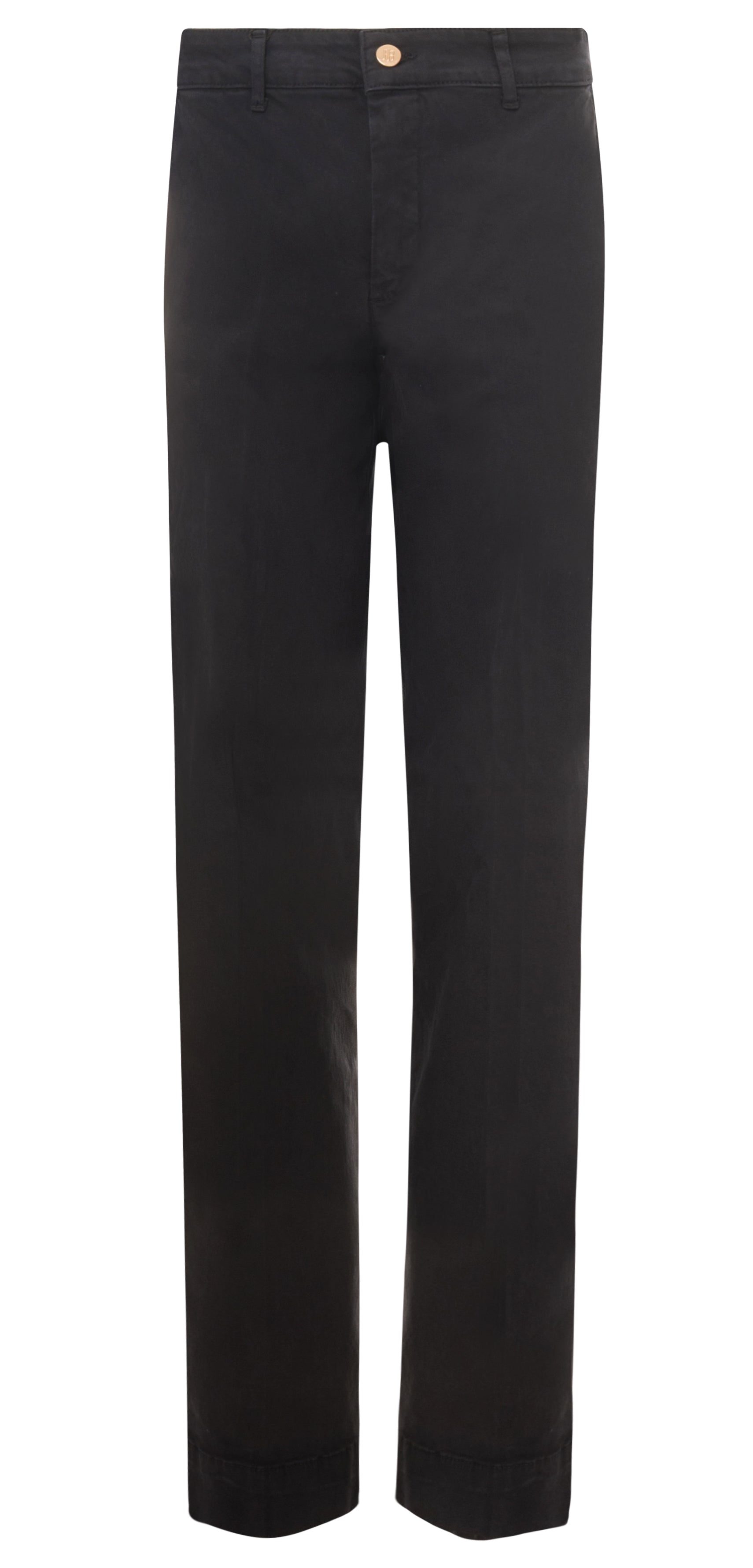 Mid-Rise Cropped Chino Trousers with Cuff Fracomina FI25WV4001W52301-069