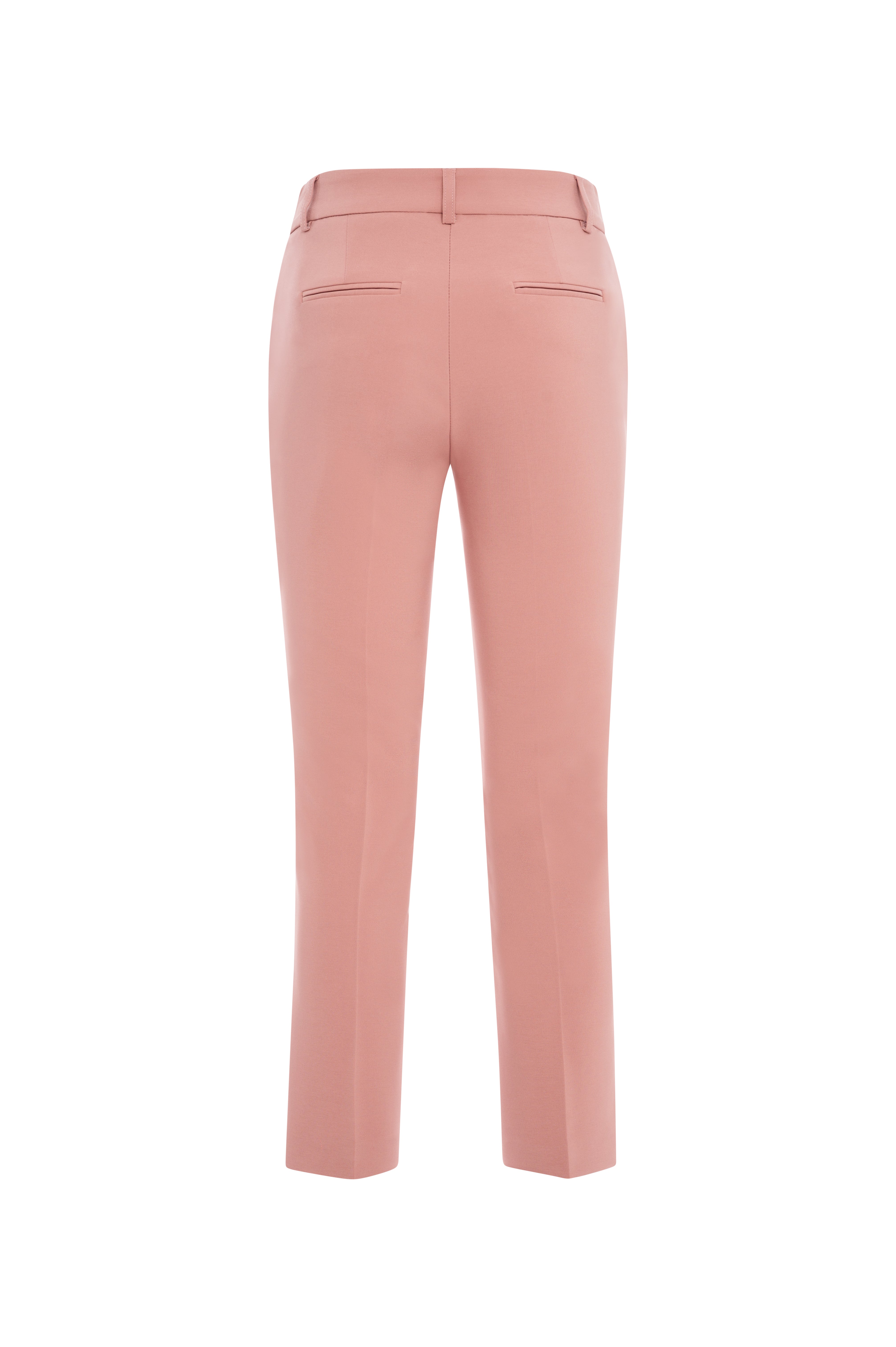 Tapered Cropped Trousers Fracomina FI25WV4002W42901-238_BACK