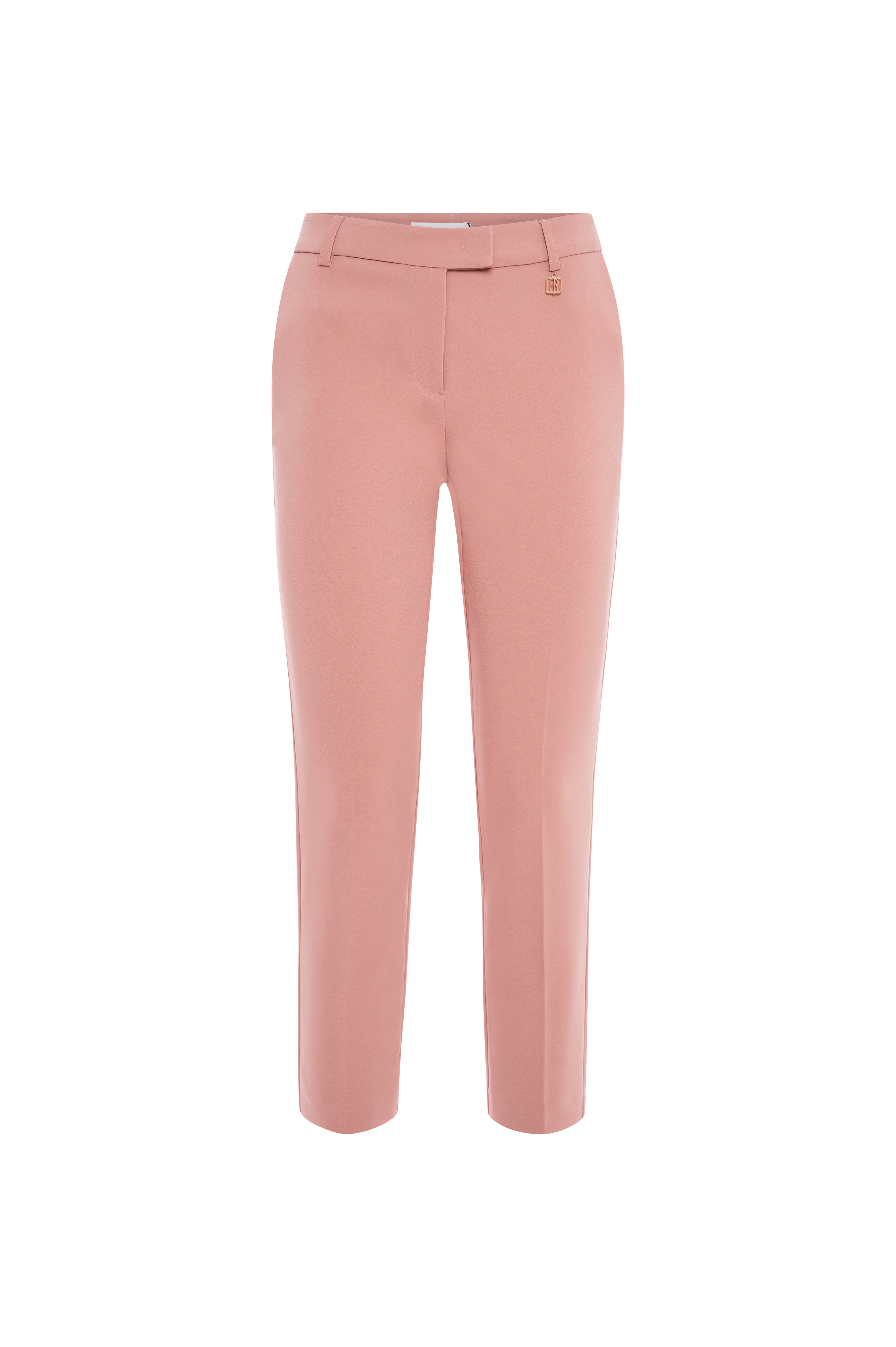 Tapered Cropped Trousers Fracomina FI25WV4002W42901-238_FRONT