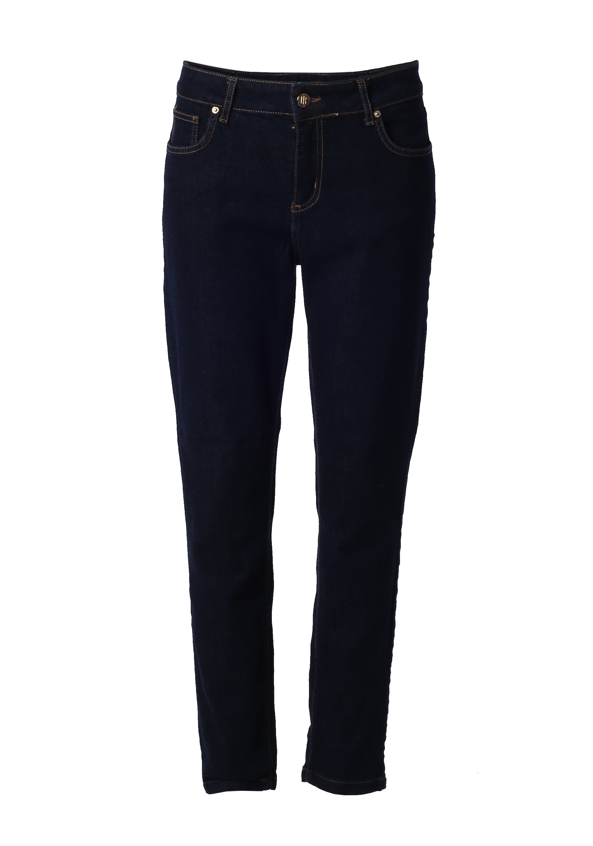 Slim-Fit Jeans with Gold Details Fracomina FI26SV2001D40101
