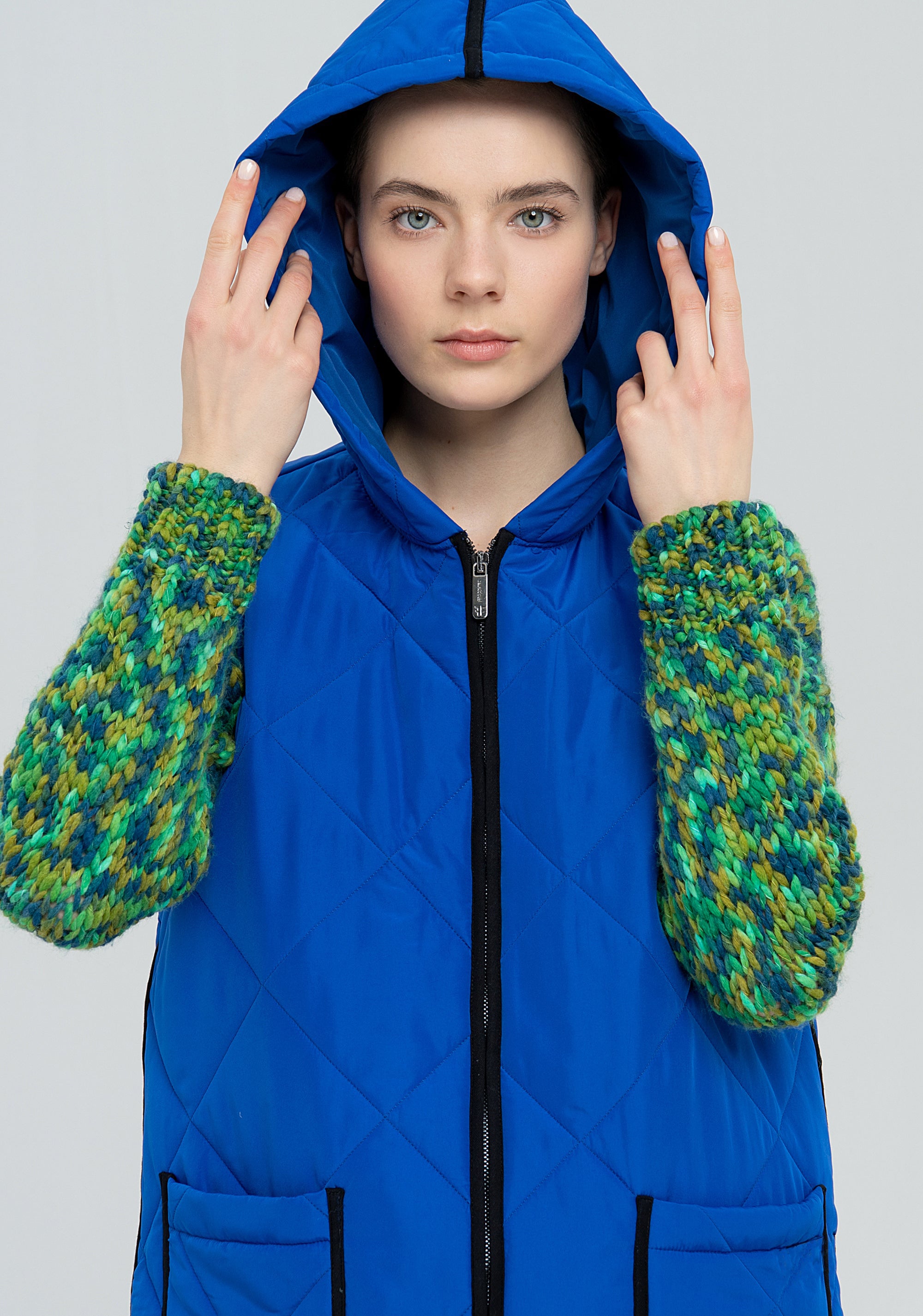 Padded jacket regular fit sleeveless Fracomina FJ22WC3004W46301-064-3