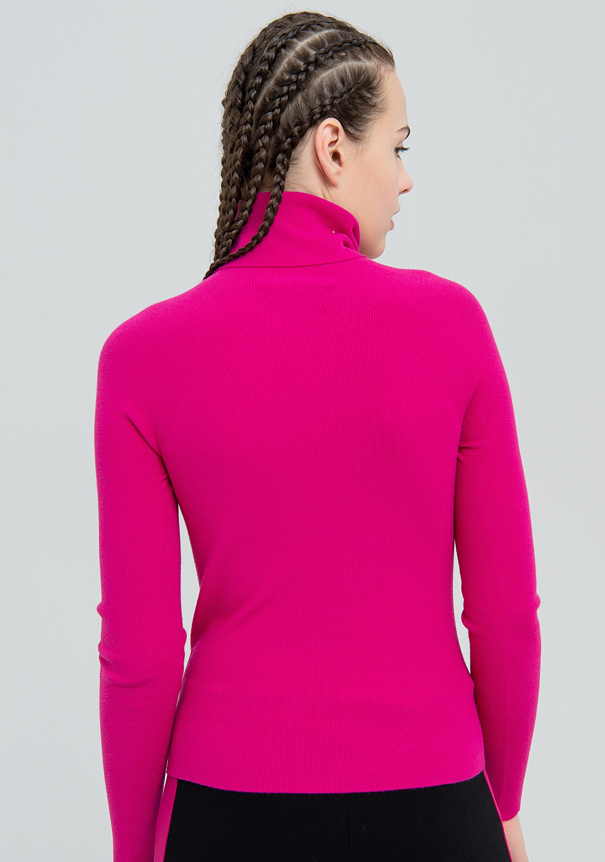 Ribbed knitwear made in viscose Fracomina FJ22WT7001K41401-L69-3
