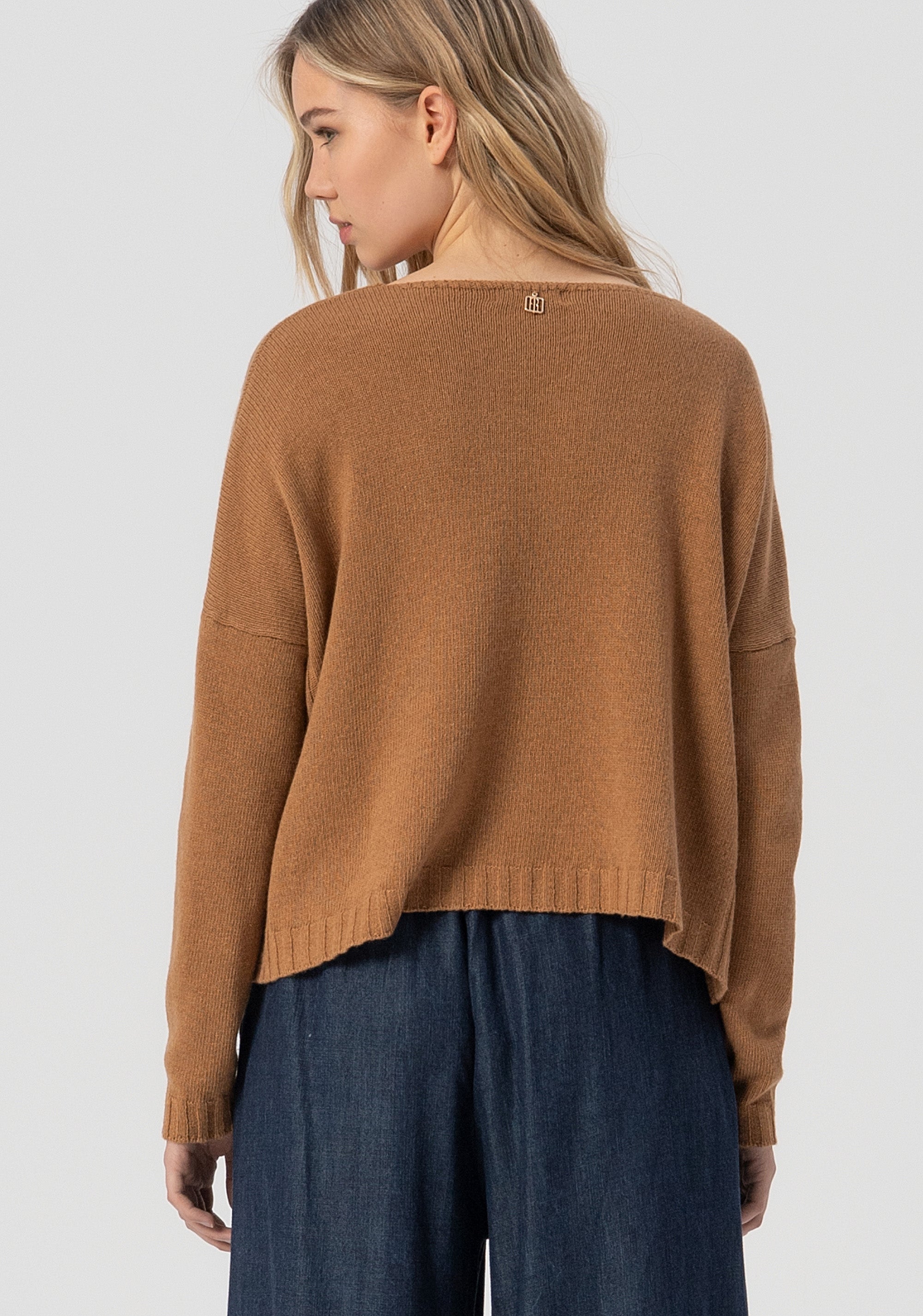 Knitwear regular fit made in wool and cachemire Fracomina FJ25WT7015K55701-A25-3