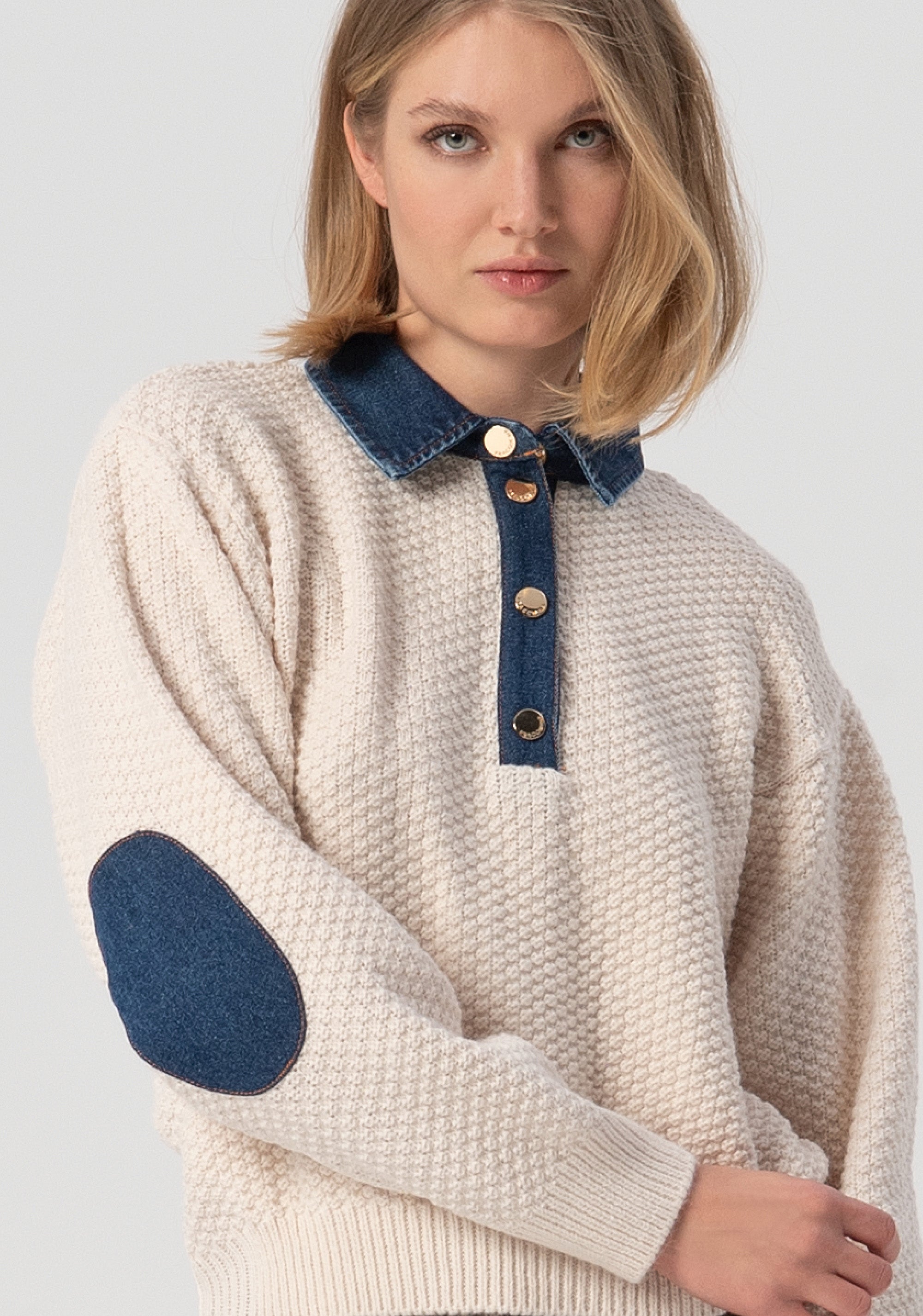 Knitwear regular fit made in wool and alpaca Fracomina FJ25WT7016K47801-G19-2