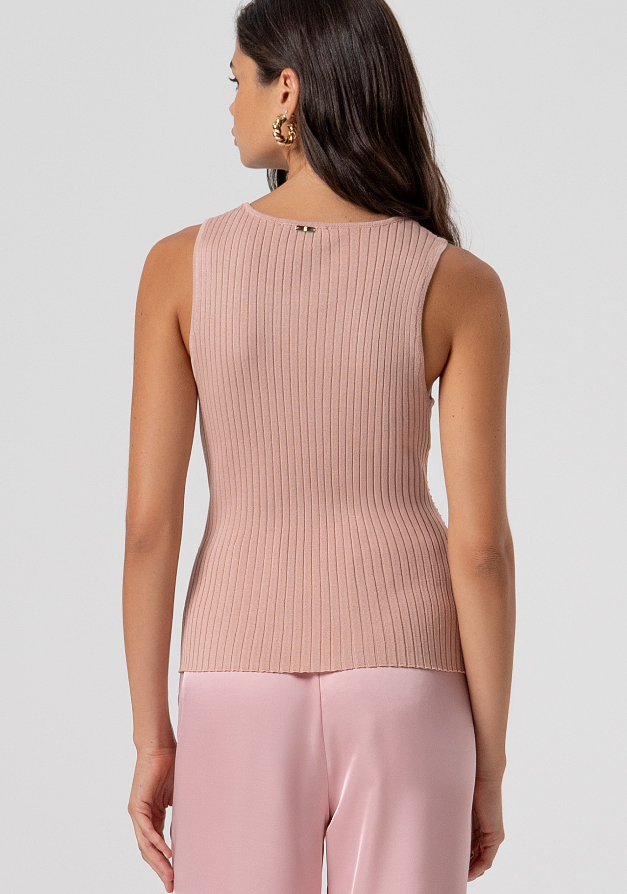 Knitted tank top Fracomina FJ26ST4003K416R9-103-3