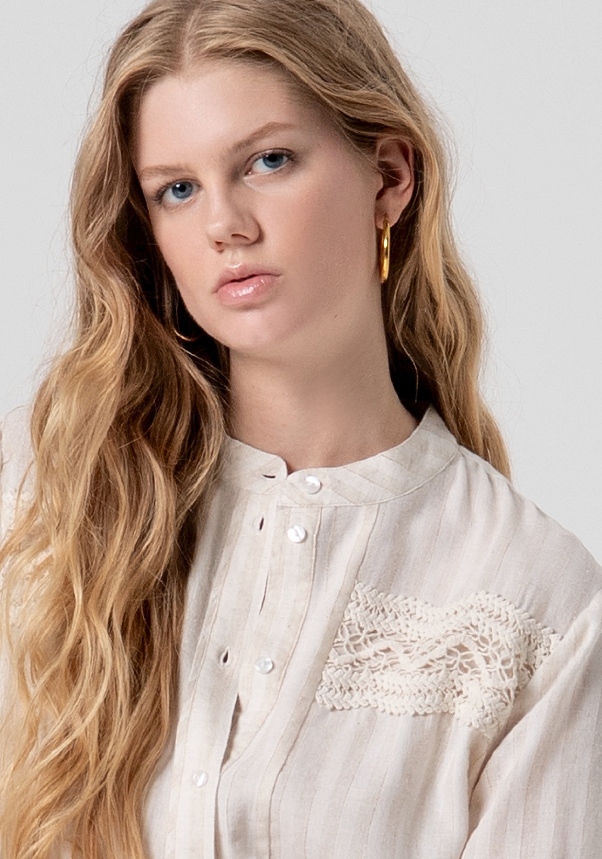 Shirt regular fit made in linen Fracomina FJ26ST6001W839N8-662-2