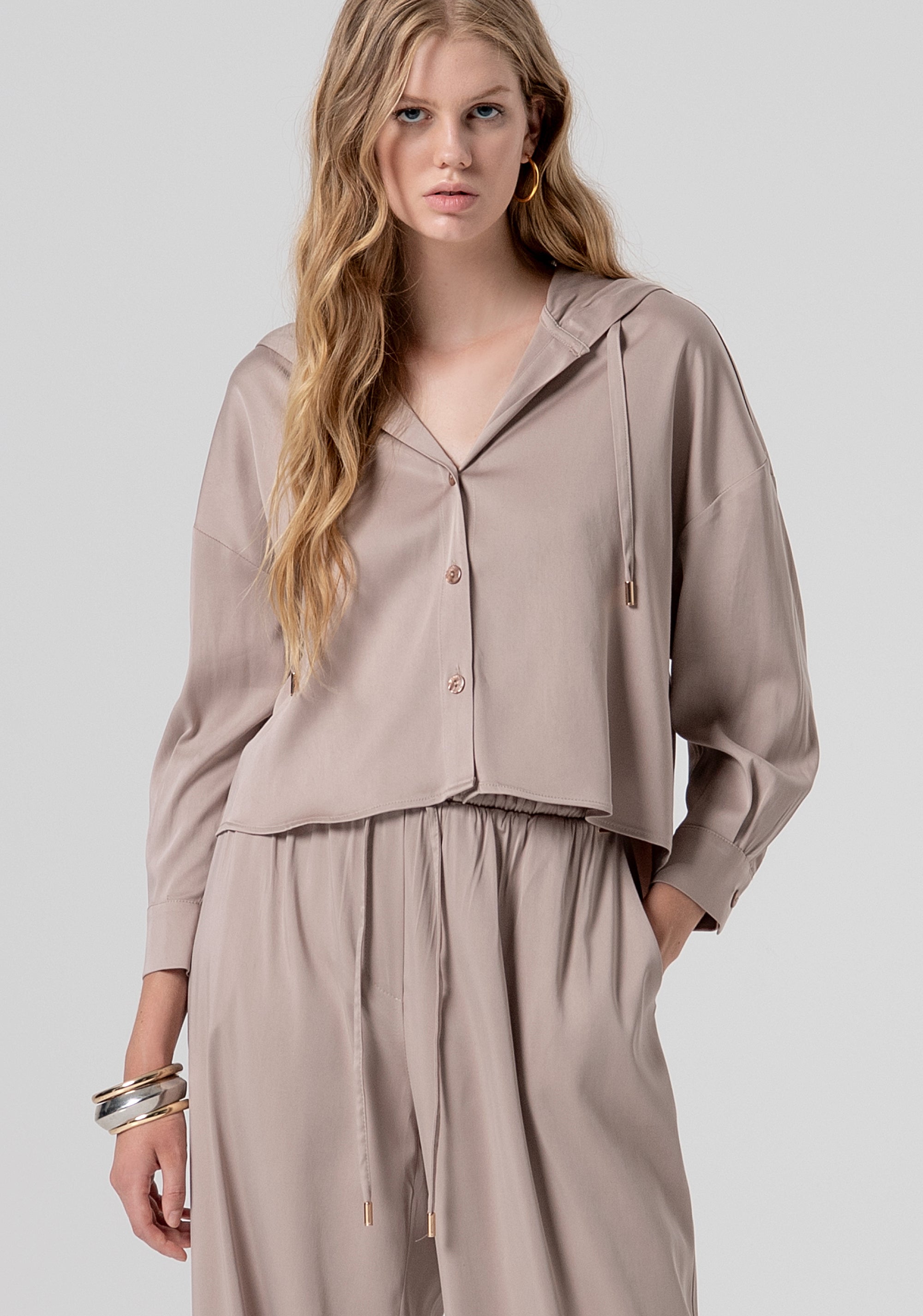 Shirt regular fit made in tencel Fracomina FJ26ST6006W61701-251-1