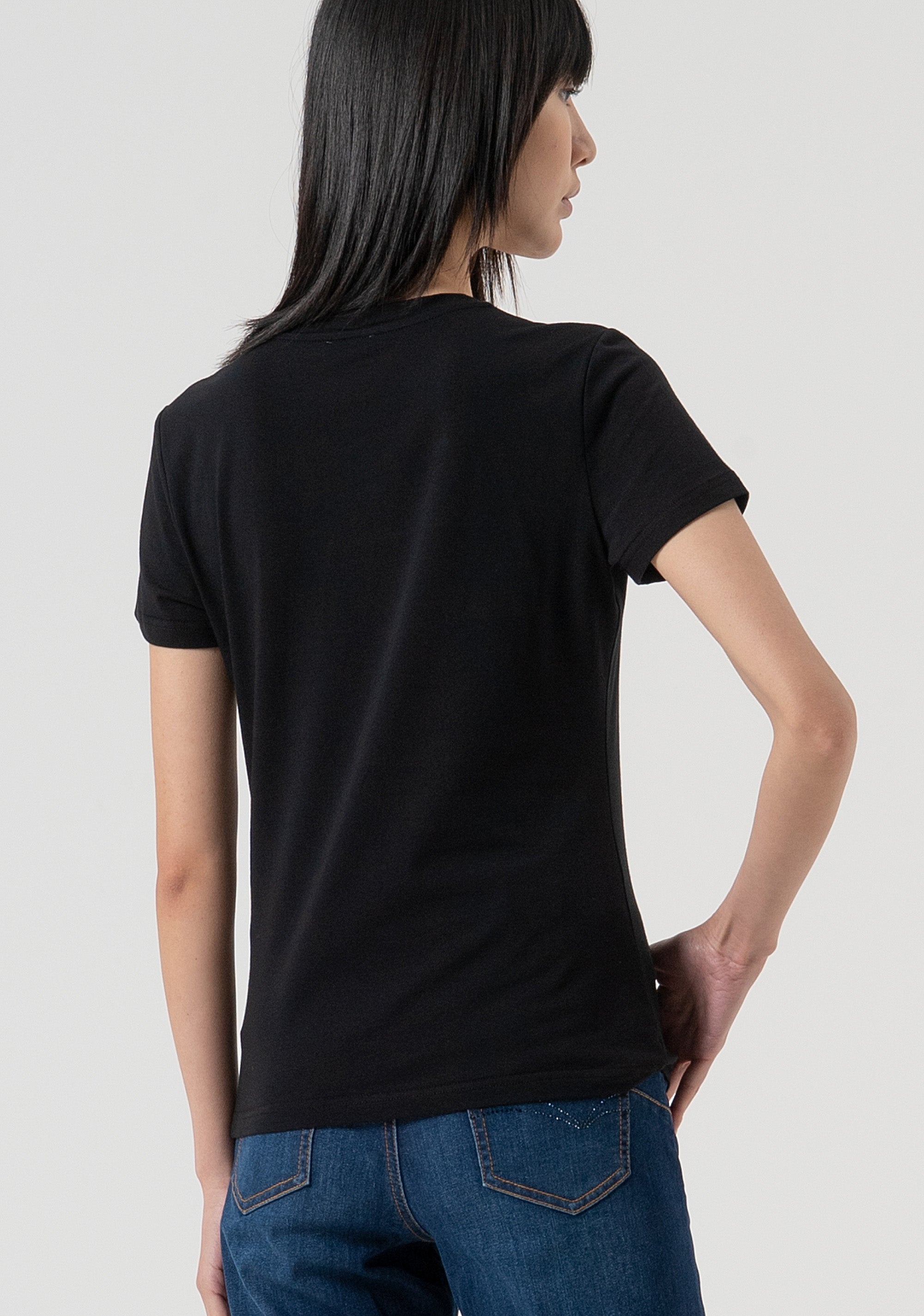 T-shirt slim fit made in cotton jersey Fracomina FP25WT3002J401N5-053-3