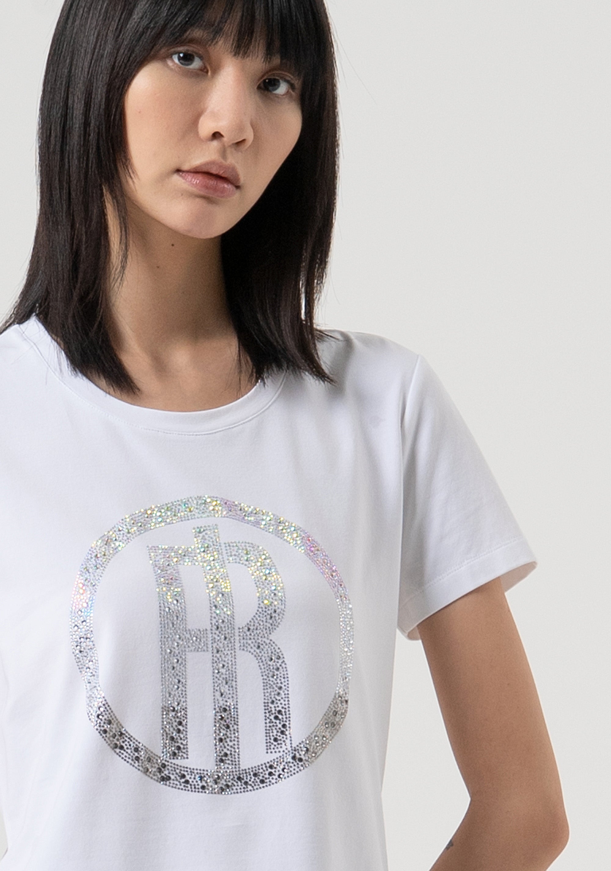 T-shirt regular fit made in cotton jersey Fracomina FP25WT3004J40108-278-2
