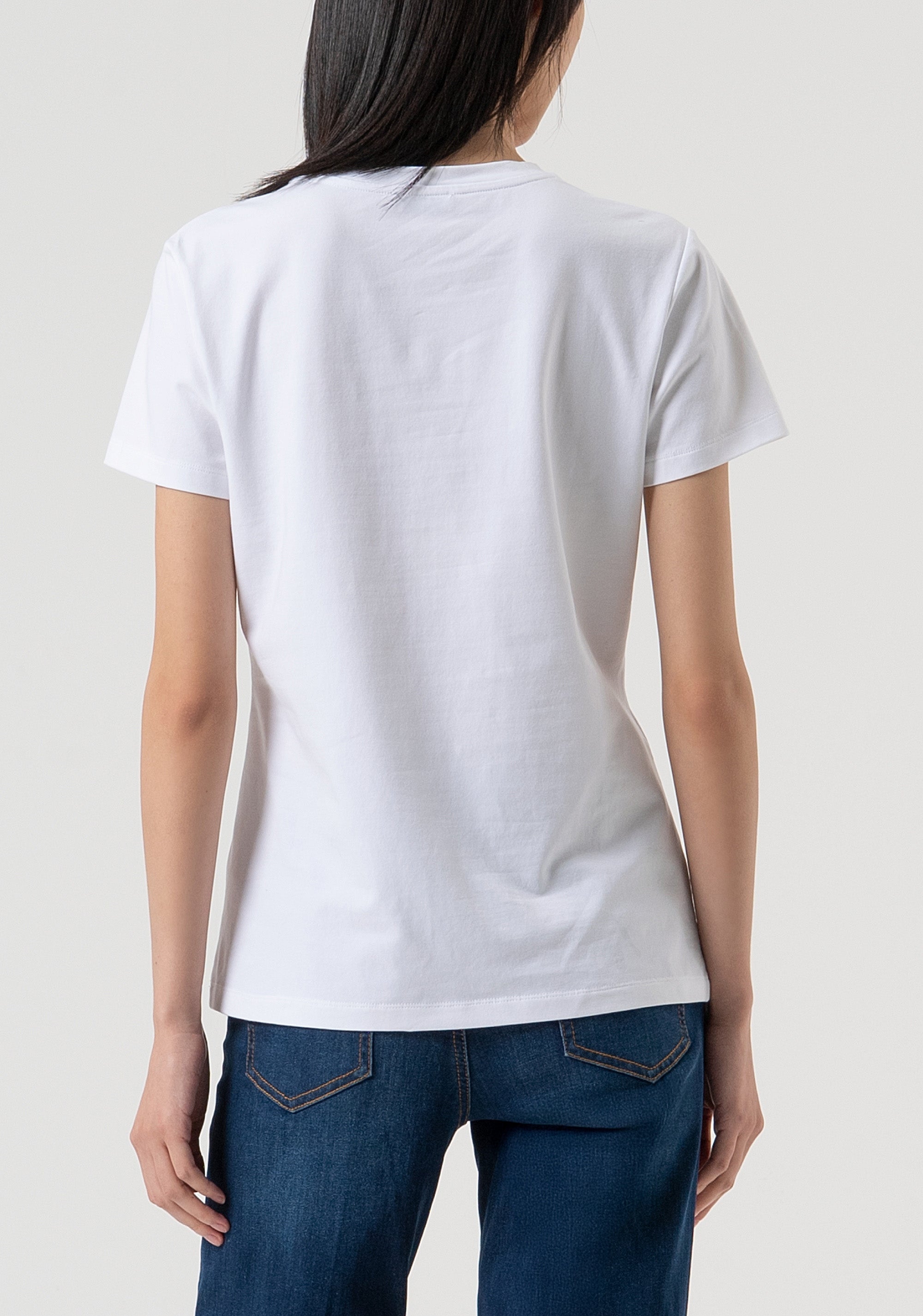 T-shirt regular fit made in cotton jersey Fracomina FP25WT3004J40108-278-3