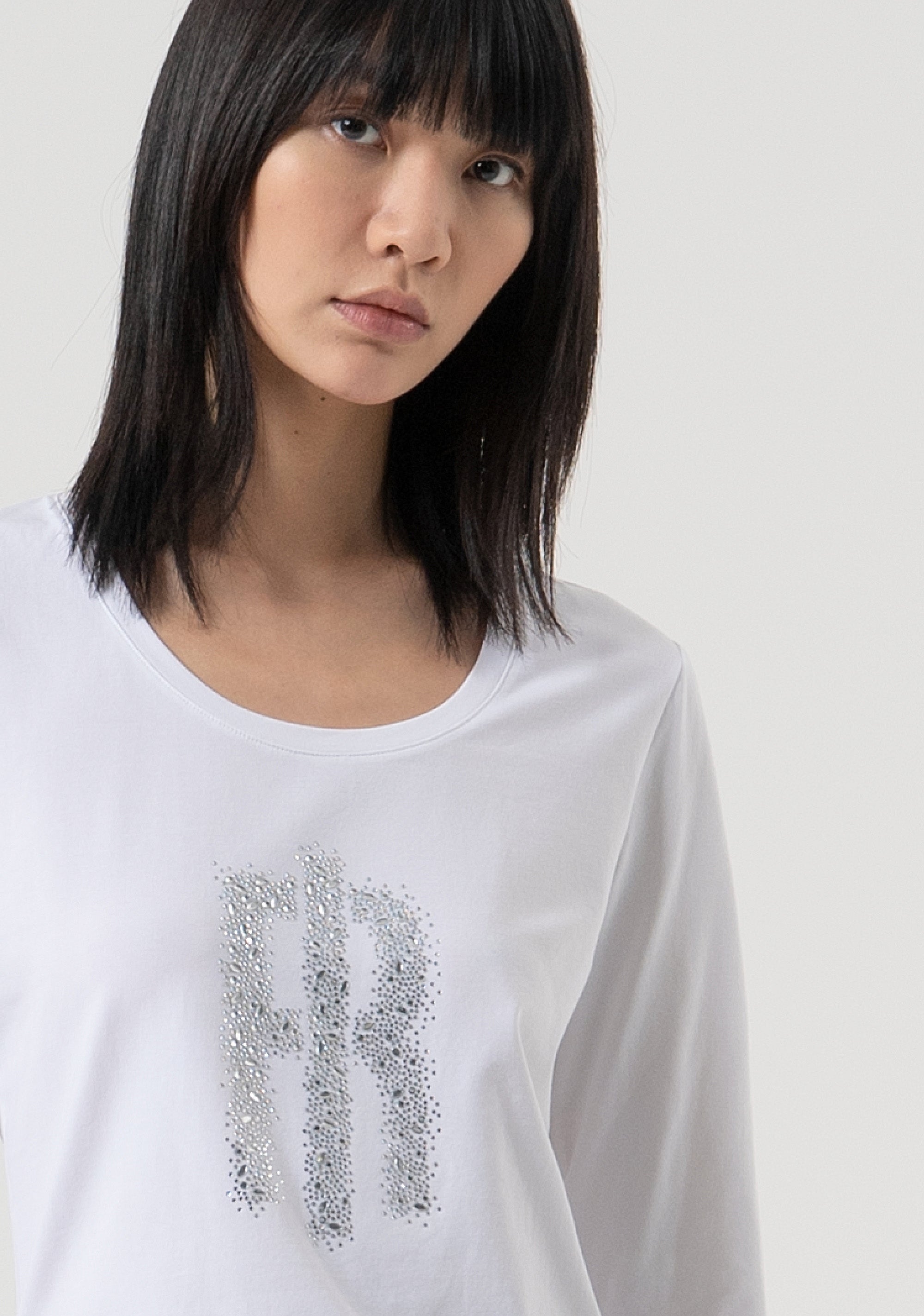 T-shirt slim fit made in cotton jersey Fracomina FP25WT3020J401N5-278-2