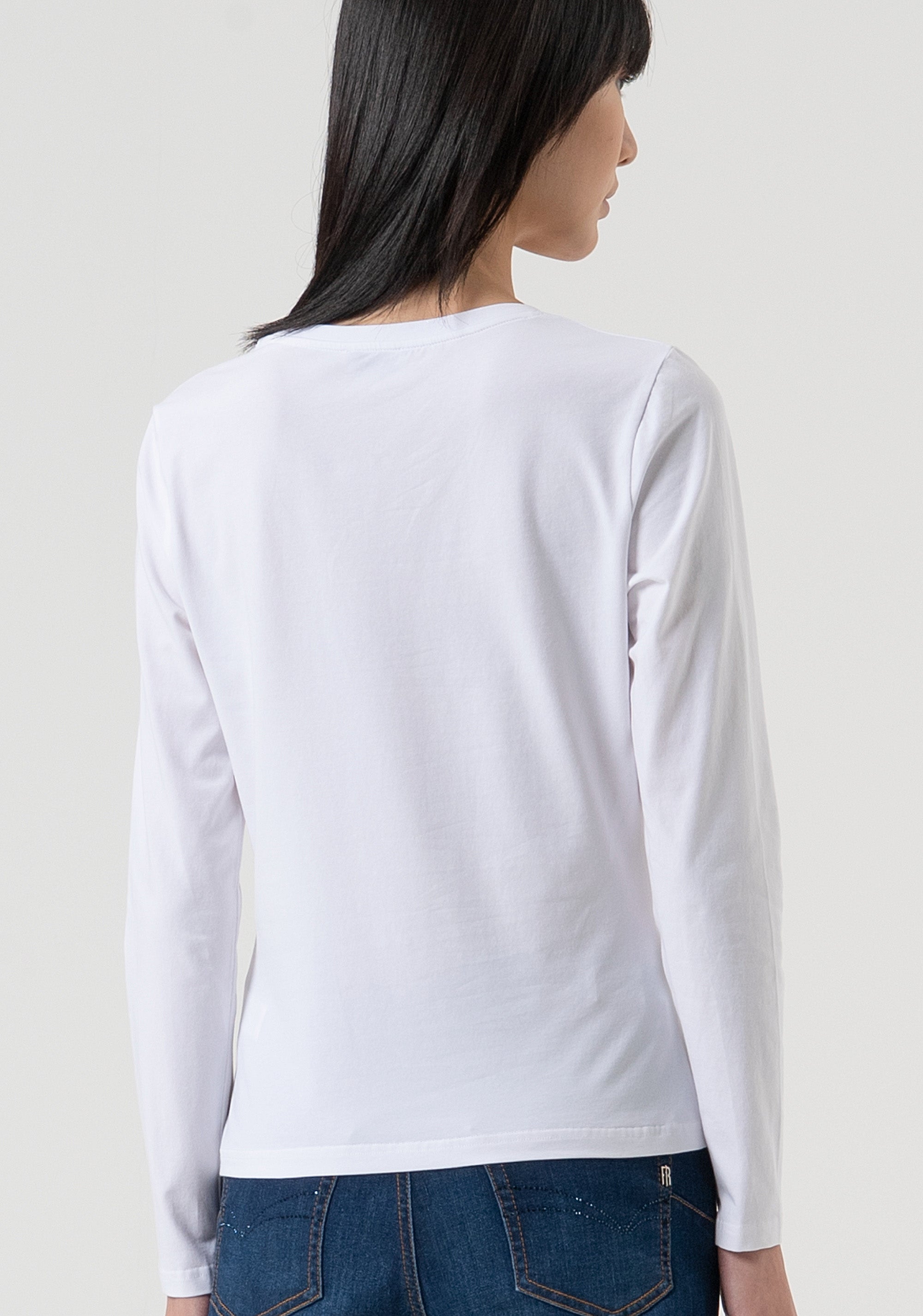 T-shirt slim fit made in cotton jersey Fracomina FP25WT3020J401N5-278-3