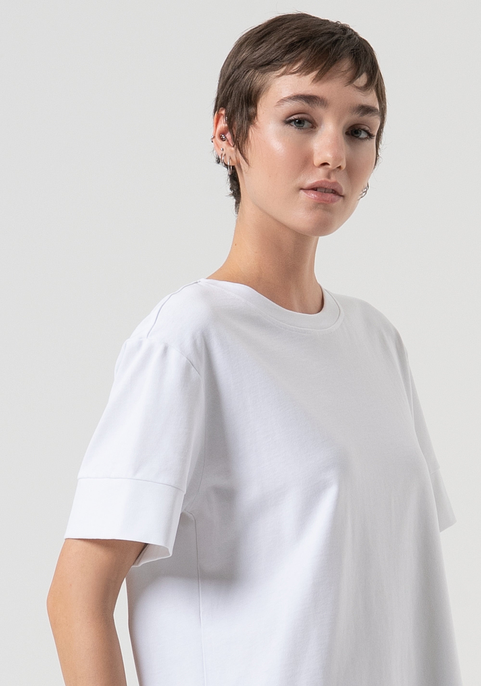 T-shirt loose fit made in cotton Fracomina FP25WT3057J40101-278-2