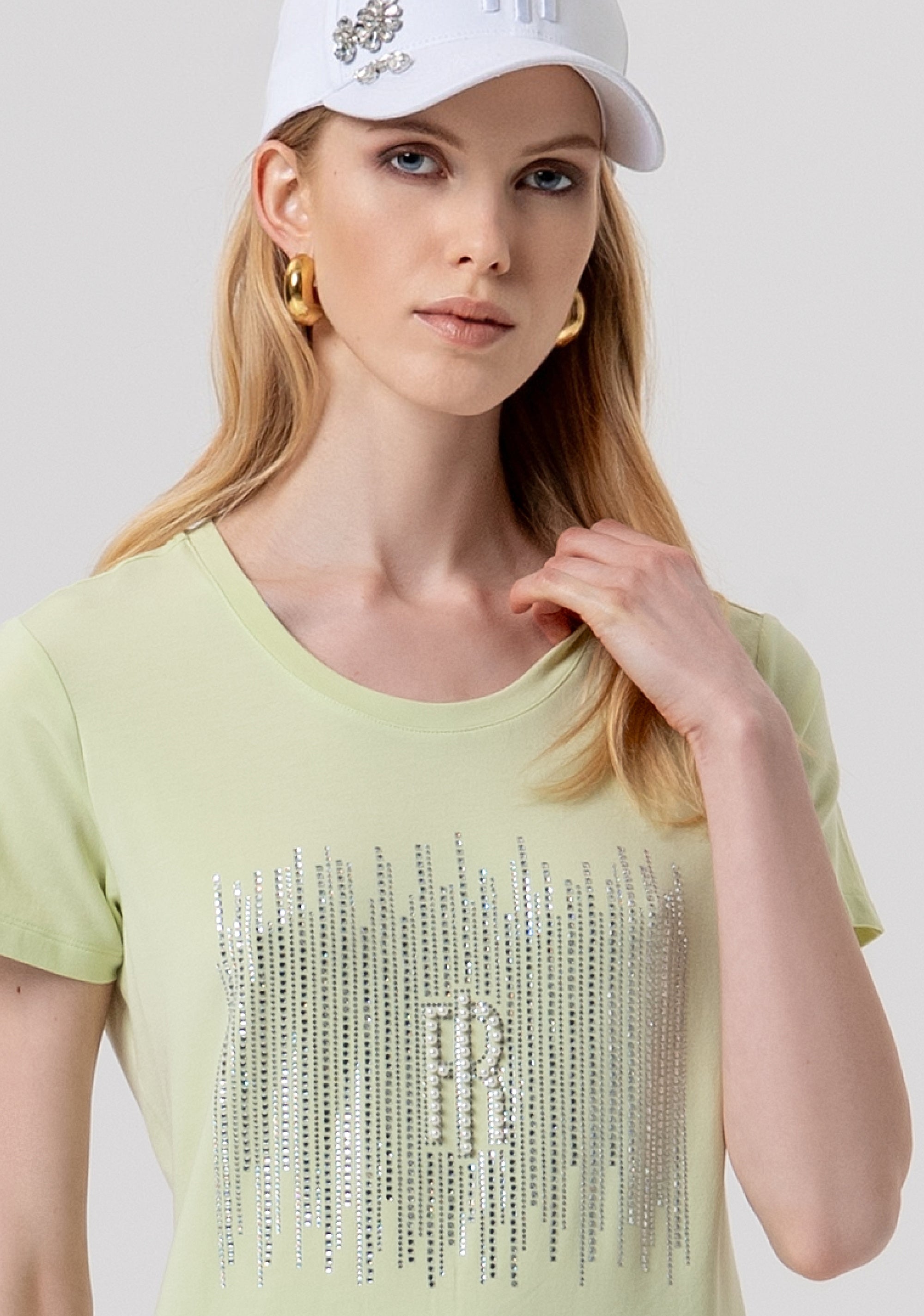 T-shirt regular fit made in jersey Fracomina FP26ST3004J41801-T99-2