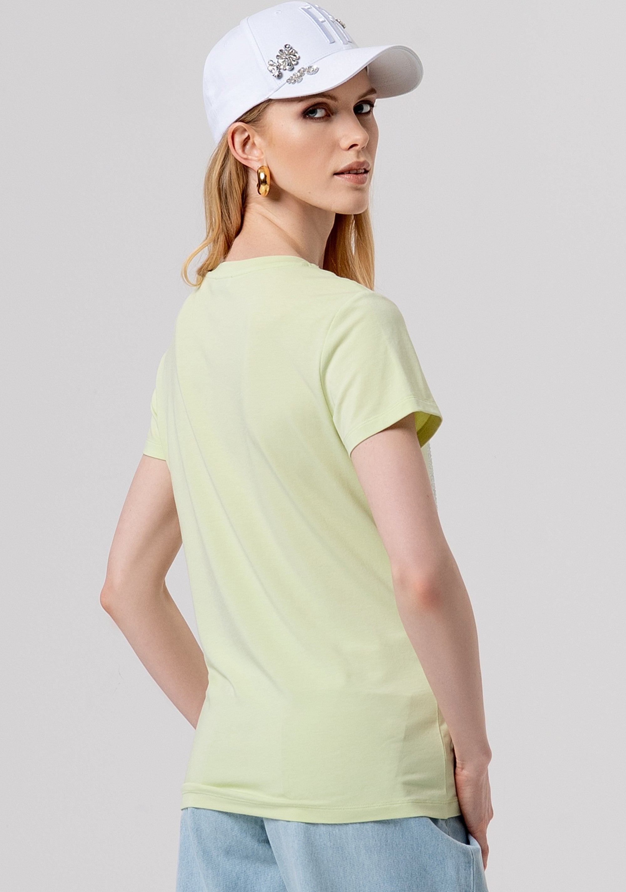 T-shirt regular fit made in jersey Fracomina FP26ST3004J41801-T99-3