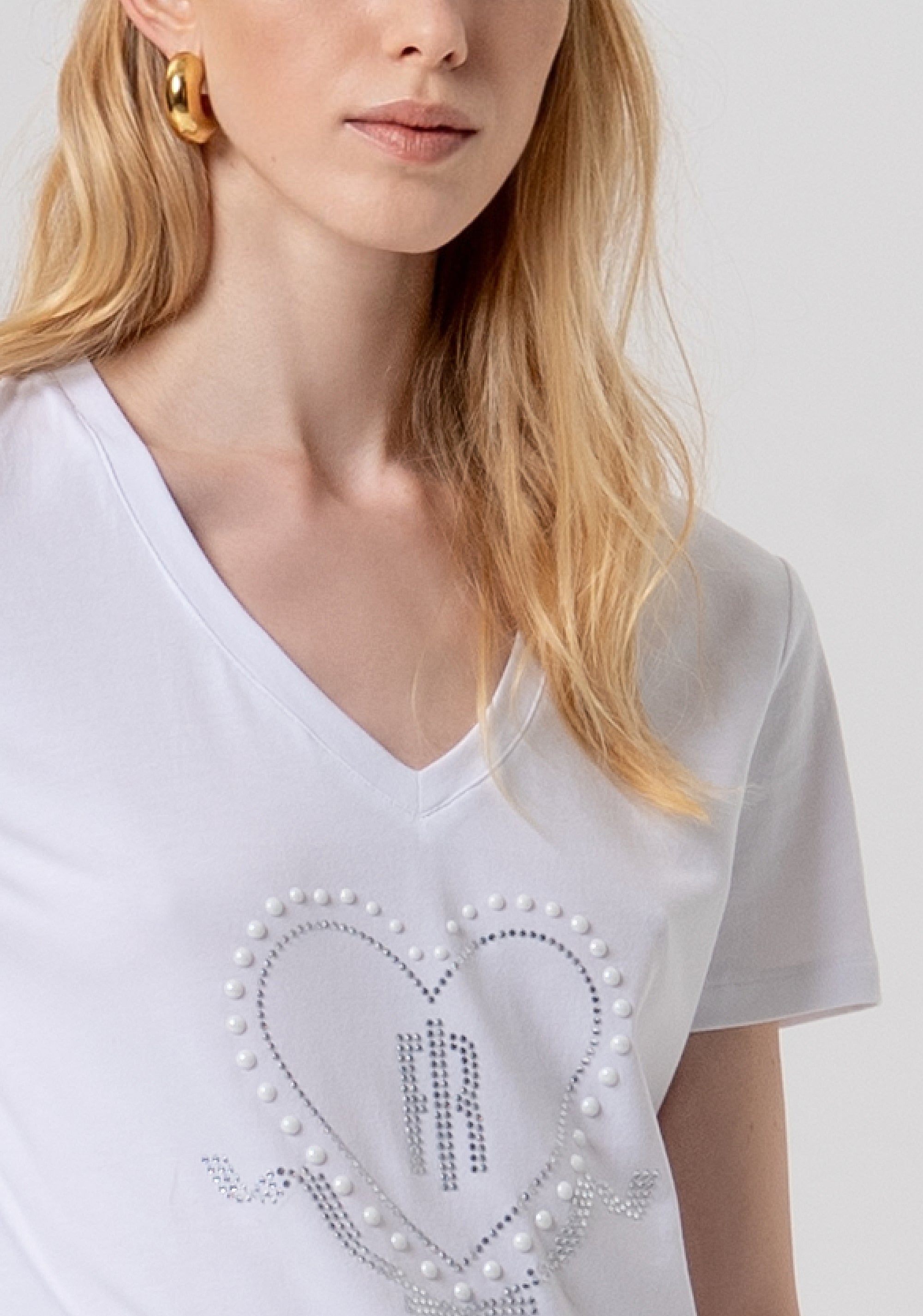 T-shirt made in jersey with short sleeves Fracomina FP26ST3007J401N5-278-2