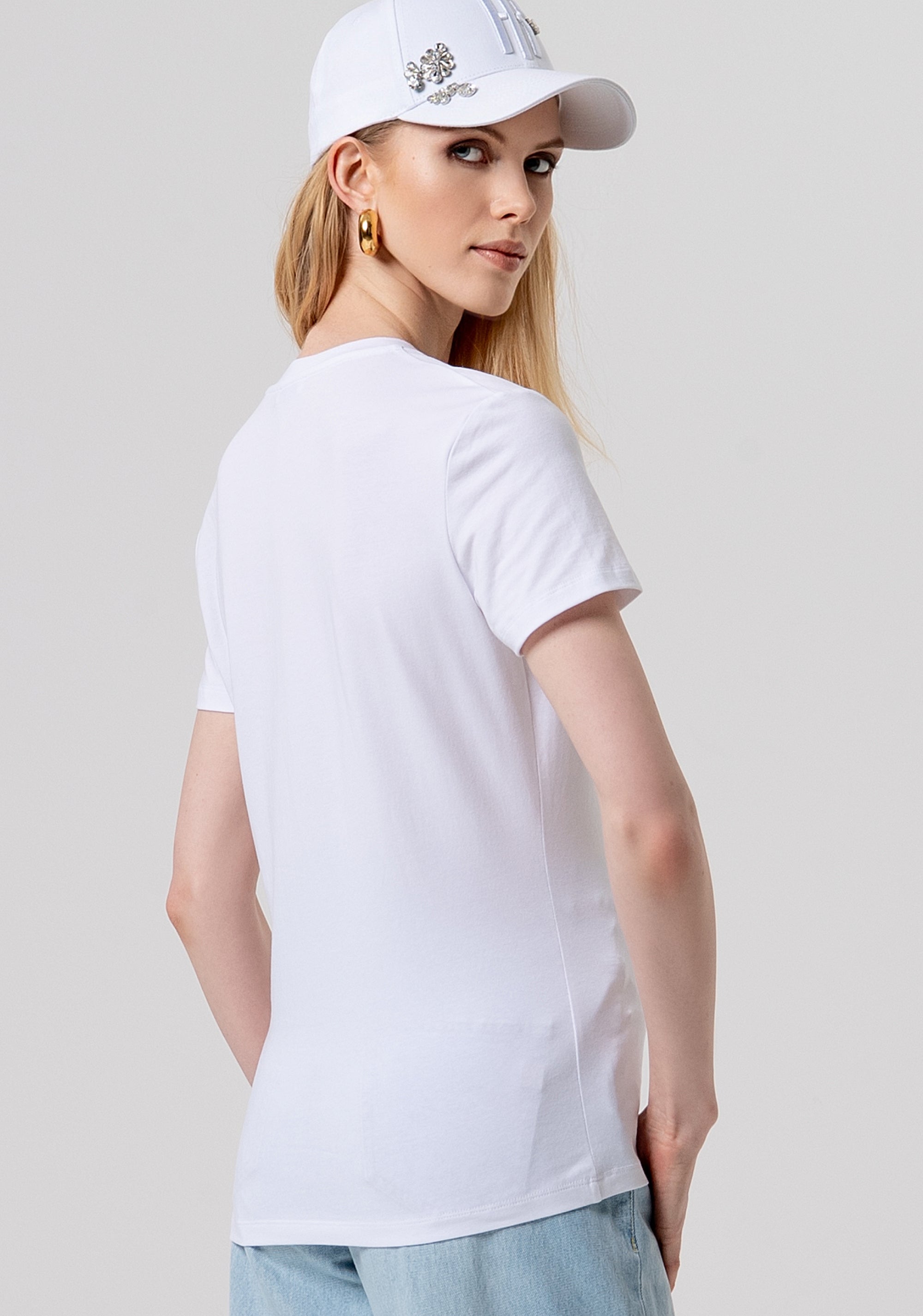 T-shirt made in jersey with short sleeves Fracomina FP26ST3007J401N5-278-3