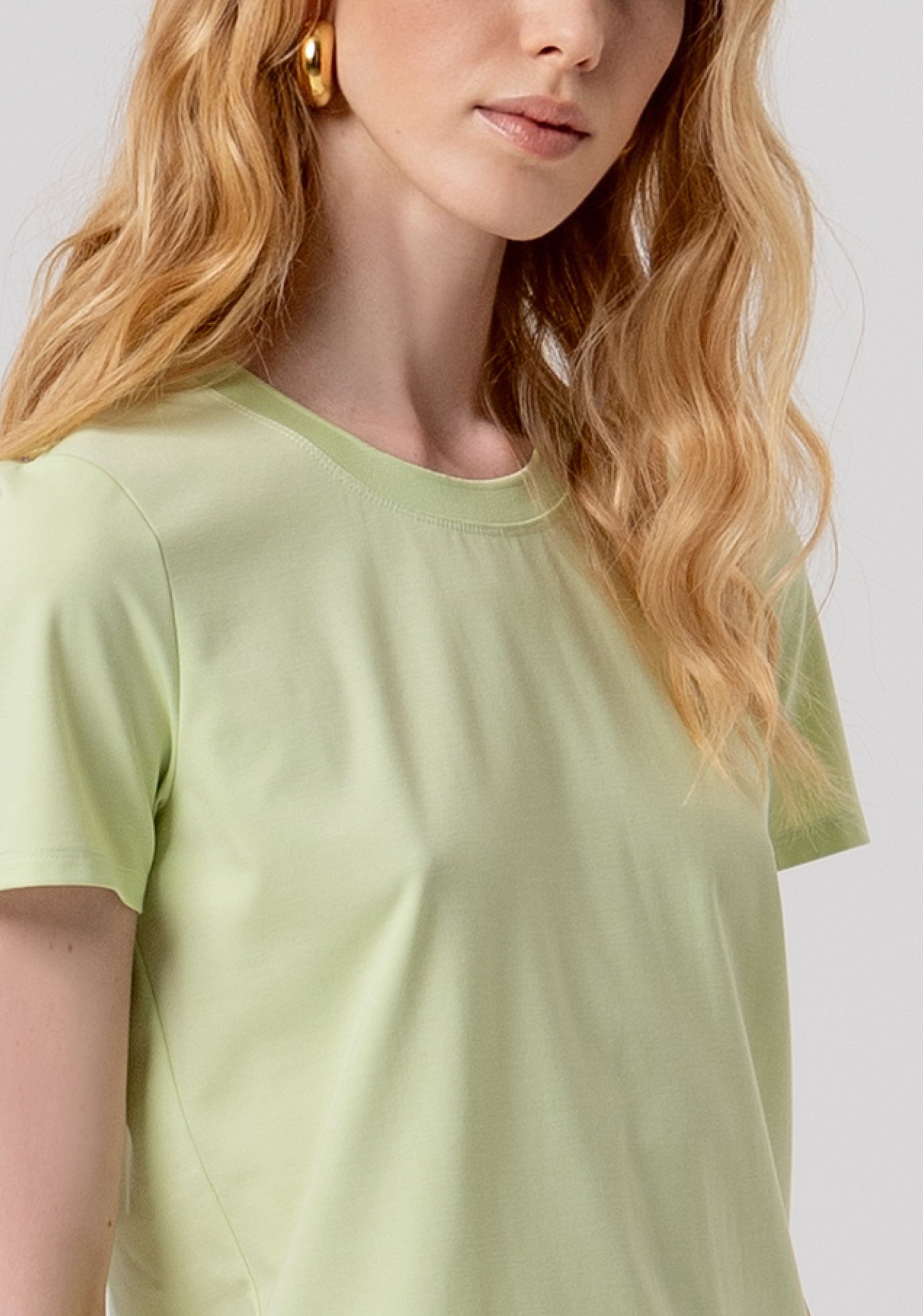 T-shirt regular fit made in jersey Fracomina FP26ST3014J43301-T99-2