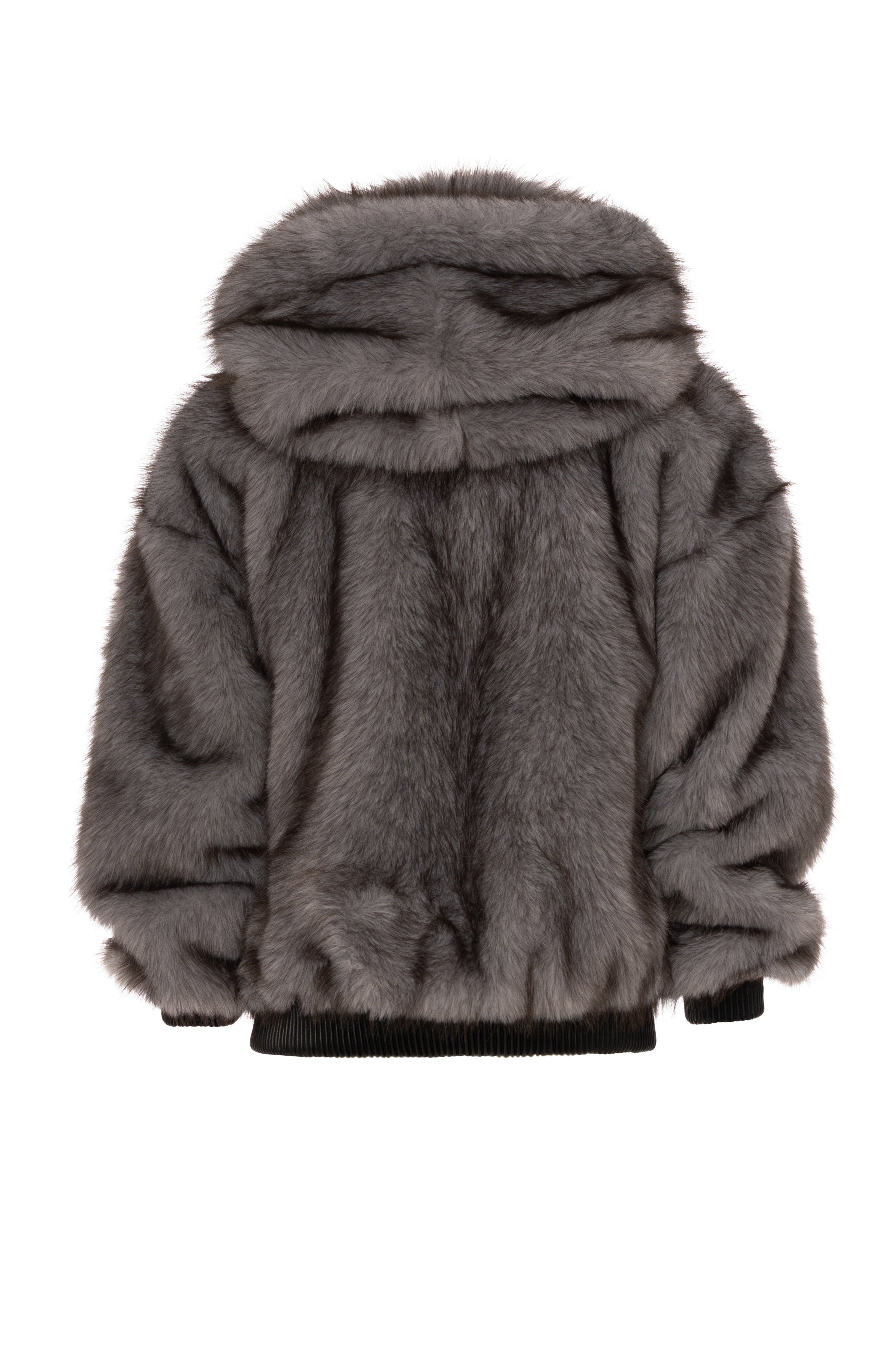 Jacket over fit made in fake fur Fracomina FP26WC4008O44501-KF8-2