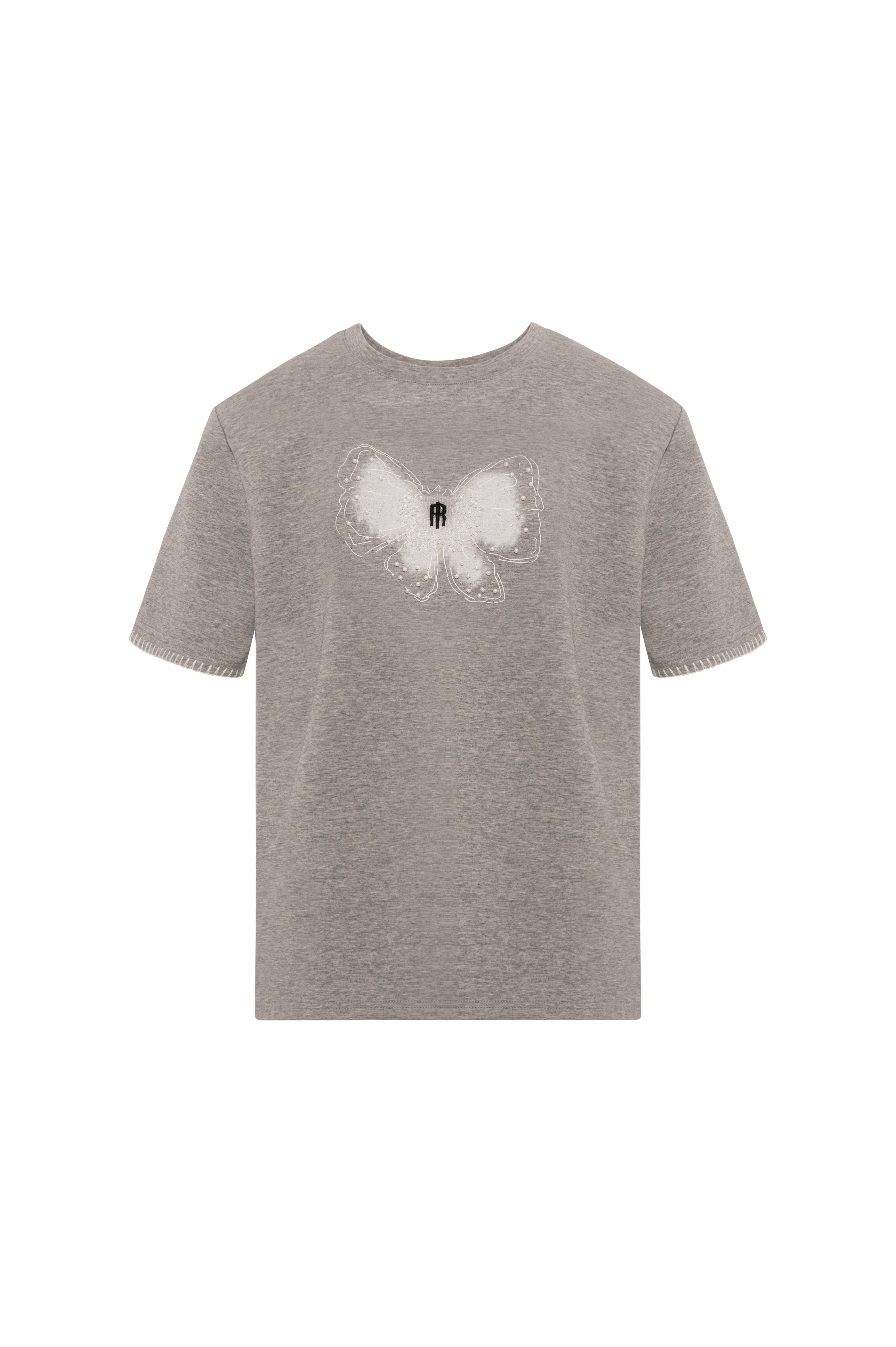 T-shirt straight line made in stretch cotton jersey Fracomina FP26WT3021J49801-KF5-1