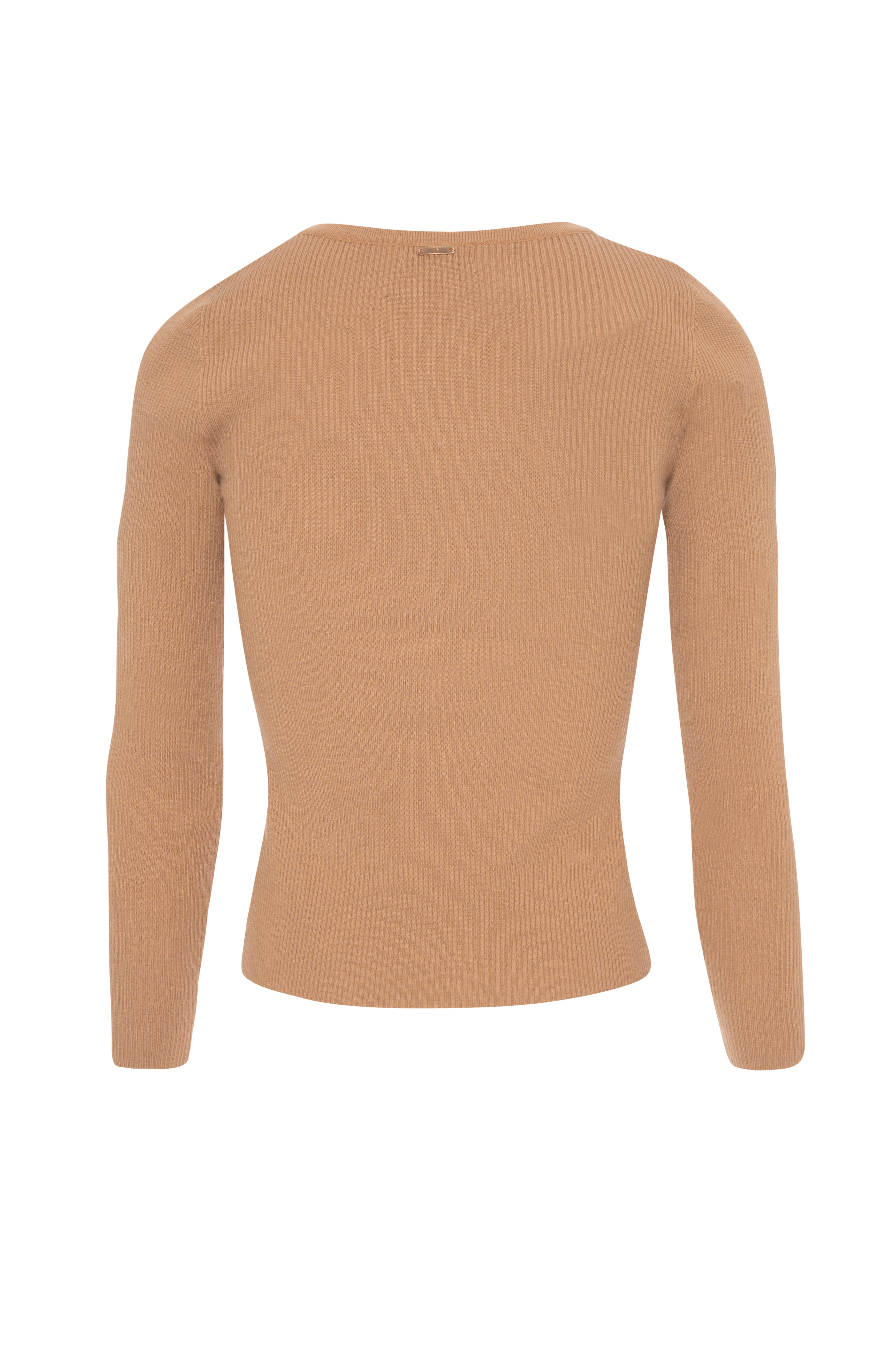 Top slim fit with V-neck drop Fracomina FP26WT7012K49701-K45-2