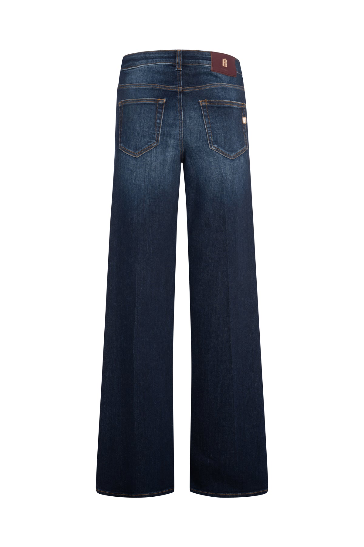 Jeans flare made in denim with middle dark wash Fracomina FP26WV3015D46001-K60-2