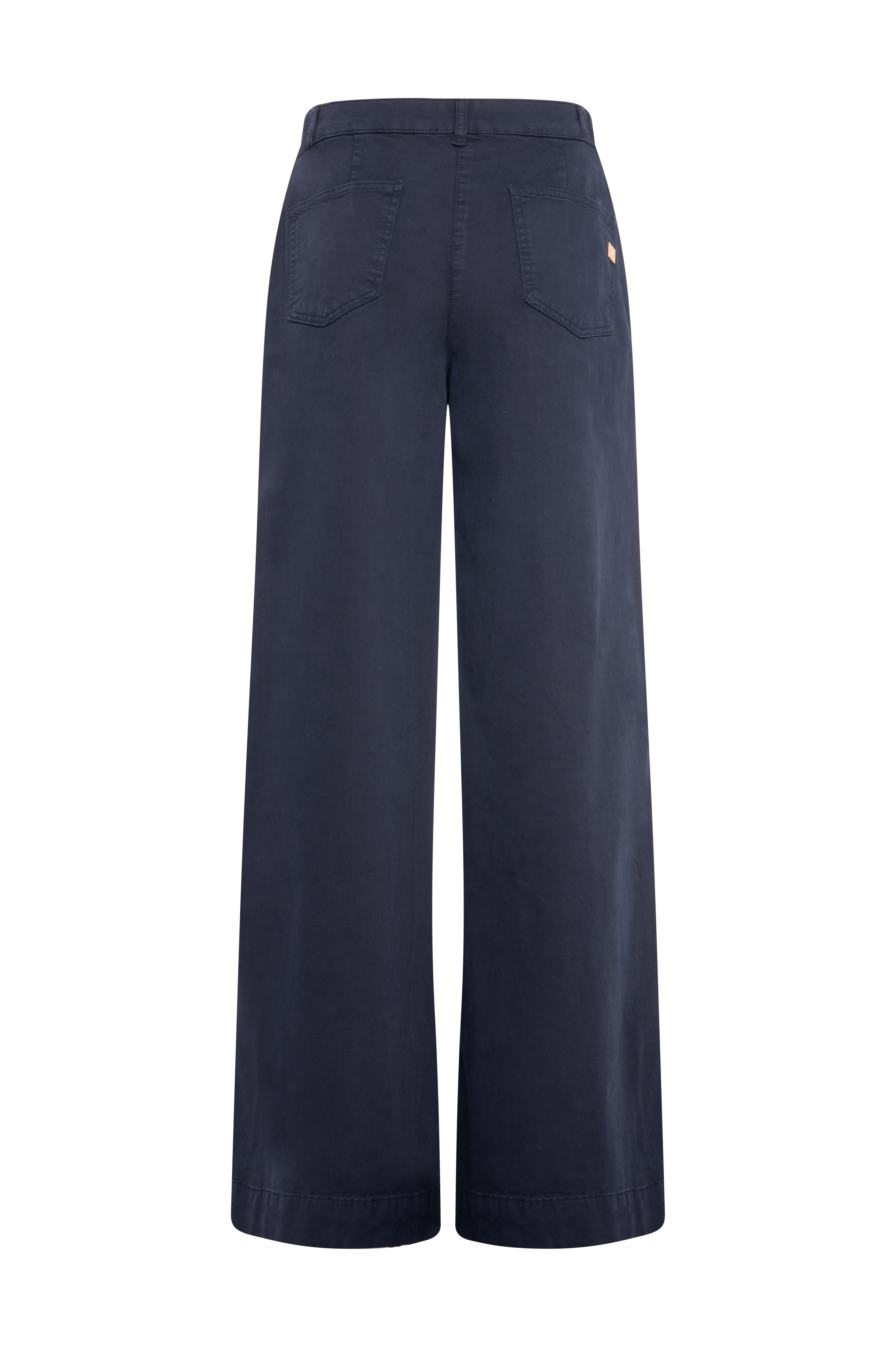 Wide leg pant Chino's style made in satin Fracomina FP26WV3023W42001-K60-3