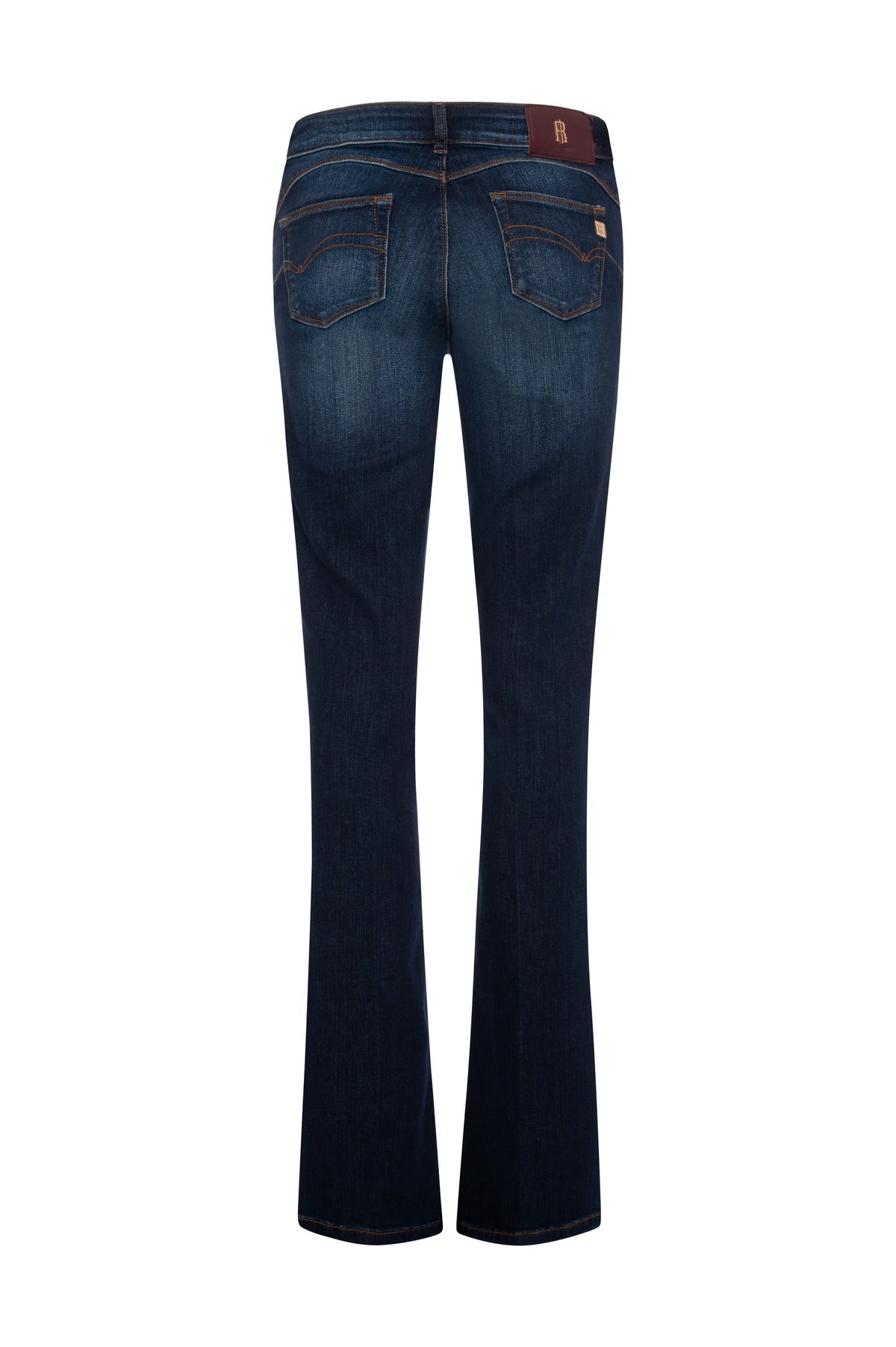 Jeans bootcut with push-up effect made in denim with middle dark wash Fracomina FP26WV8020D46001-K60-2