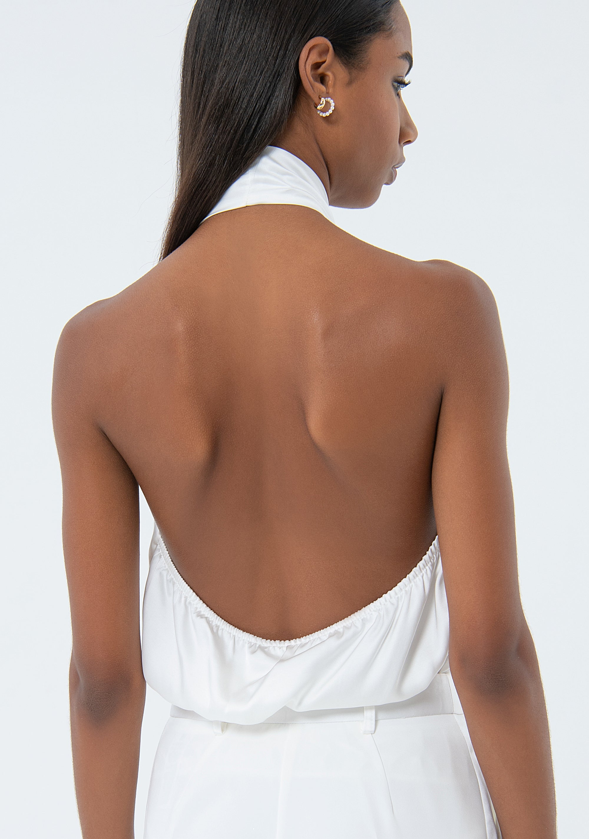 Elegant sleeveless body Fracomina FQ24ST5007W45101-278-3