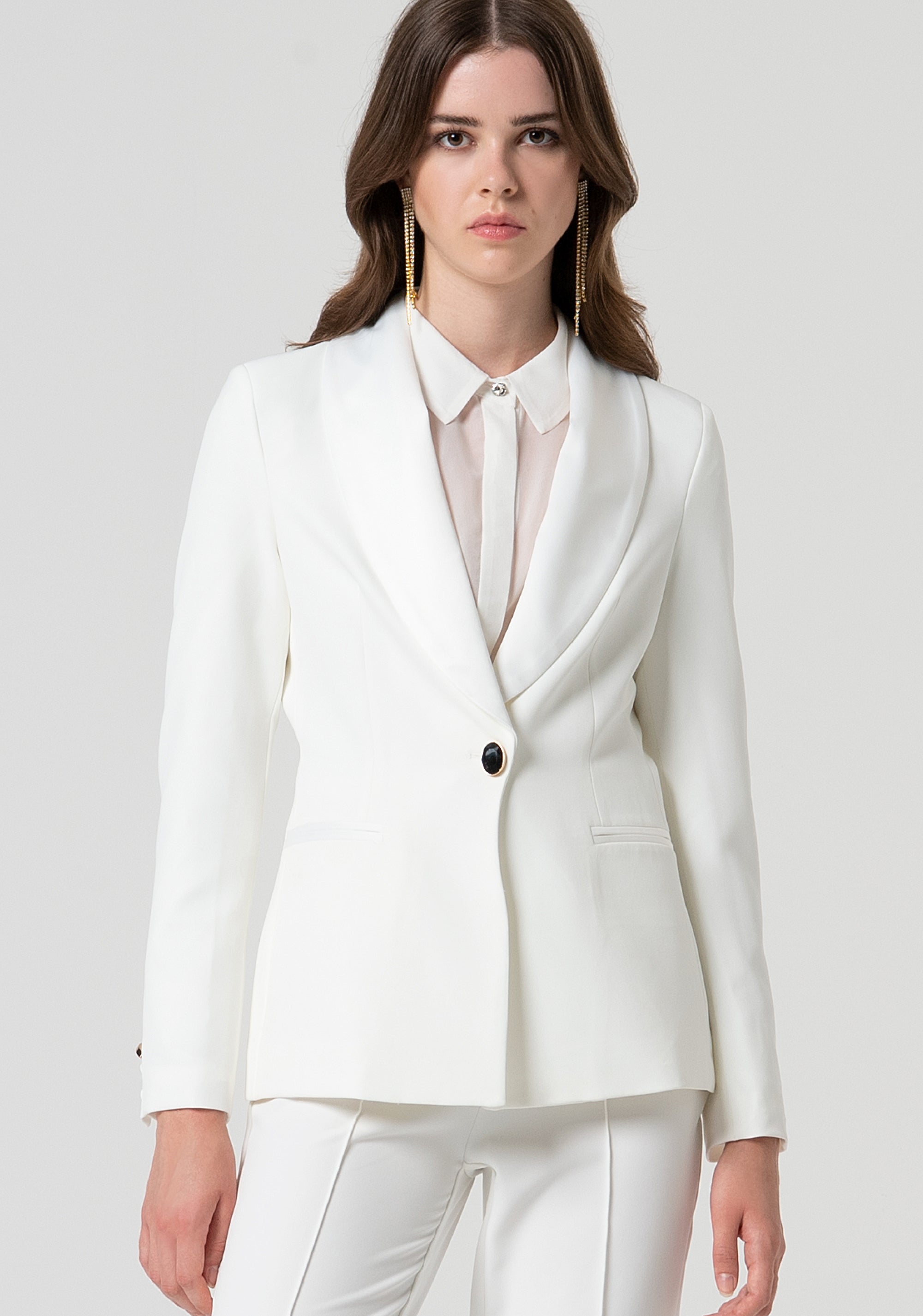 Blazer jacket regular fit single breasted Fracomina FQ25SJ3001W75401-278-1