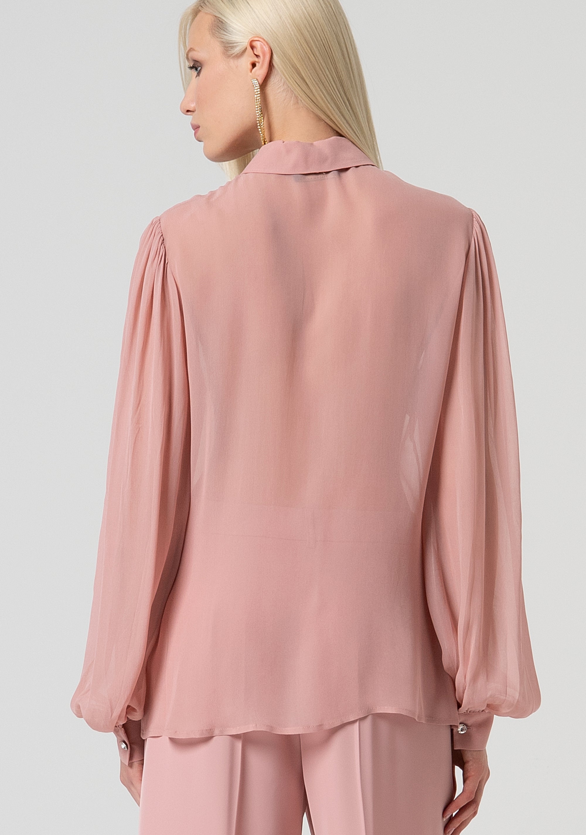 Shirt regular fit made in transparent fabric Fracomina FQ25ST6004W79401-238-3