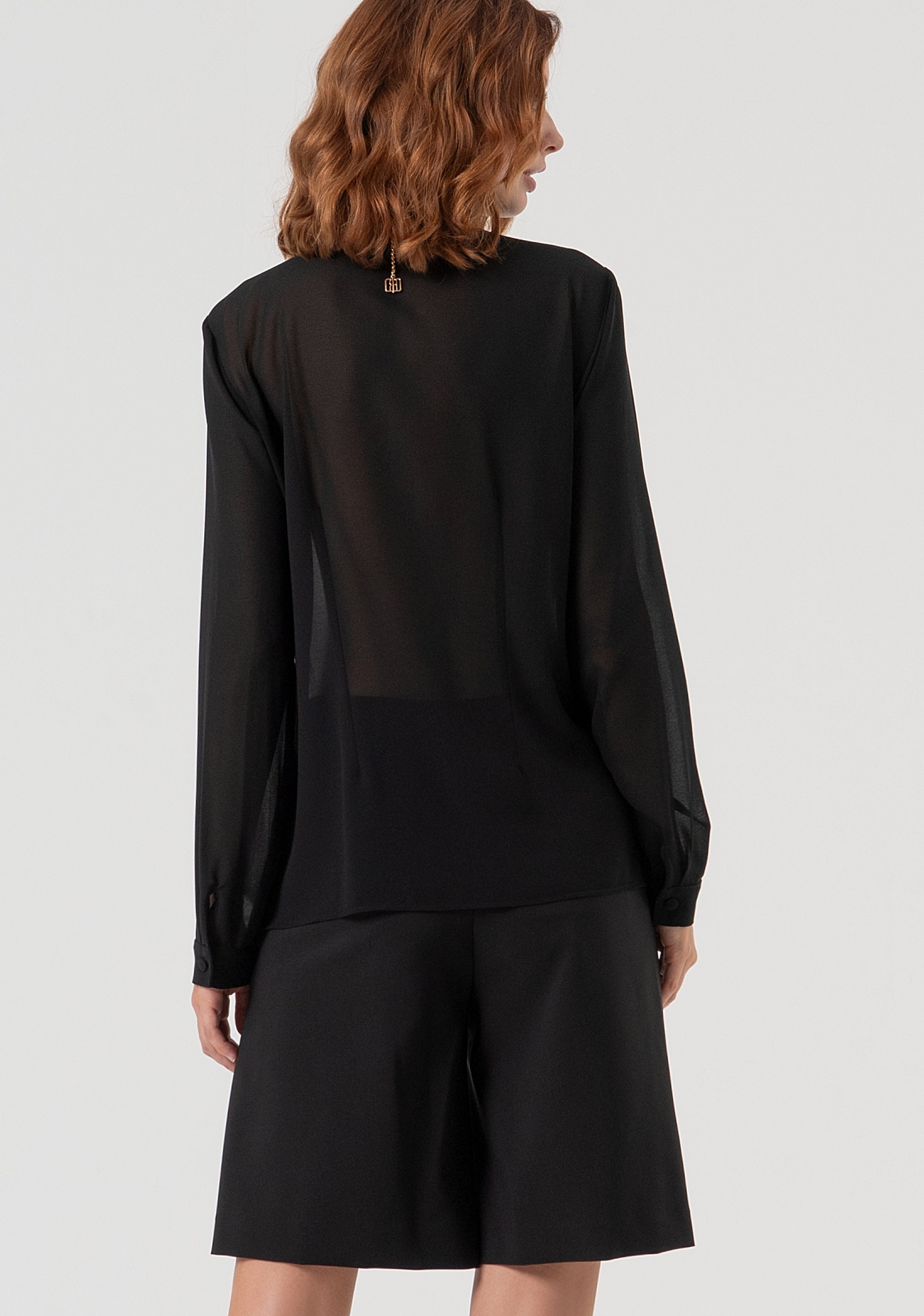 Shirt regular fit made in georgette Fracomina FQ25WT6001W412N6-053-4