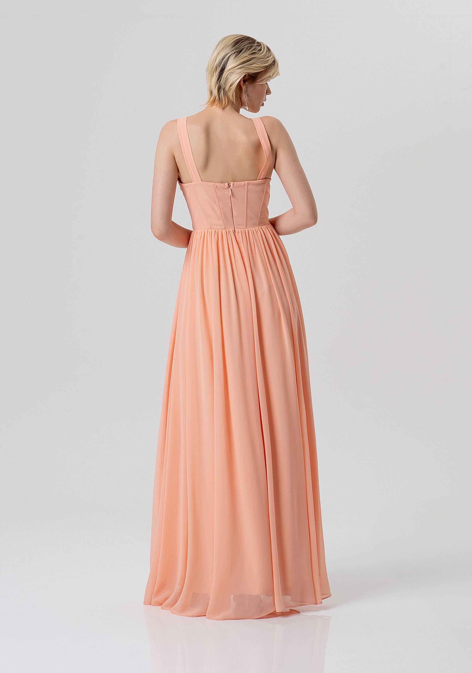 Long sleeveless dress Fracomina FQ26SD3006W41201-444-4