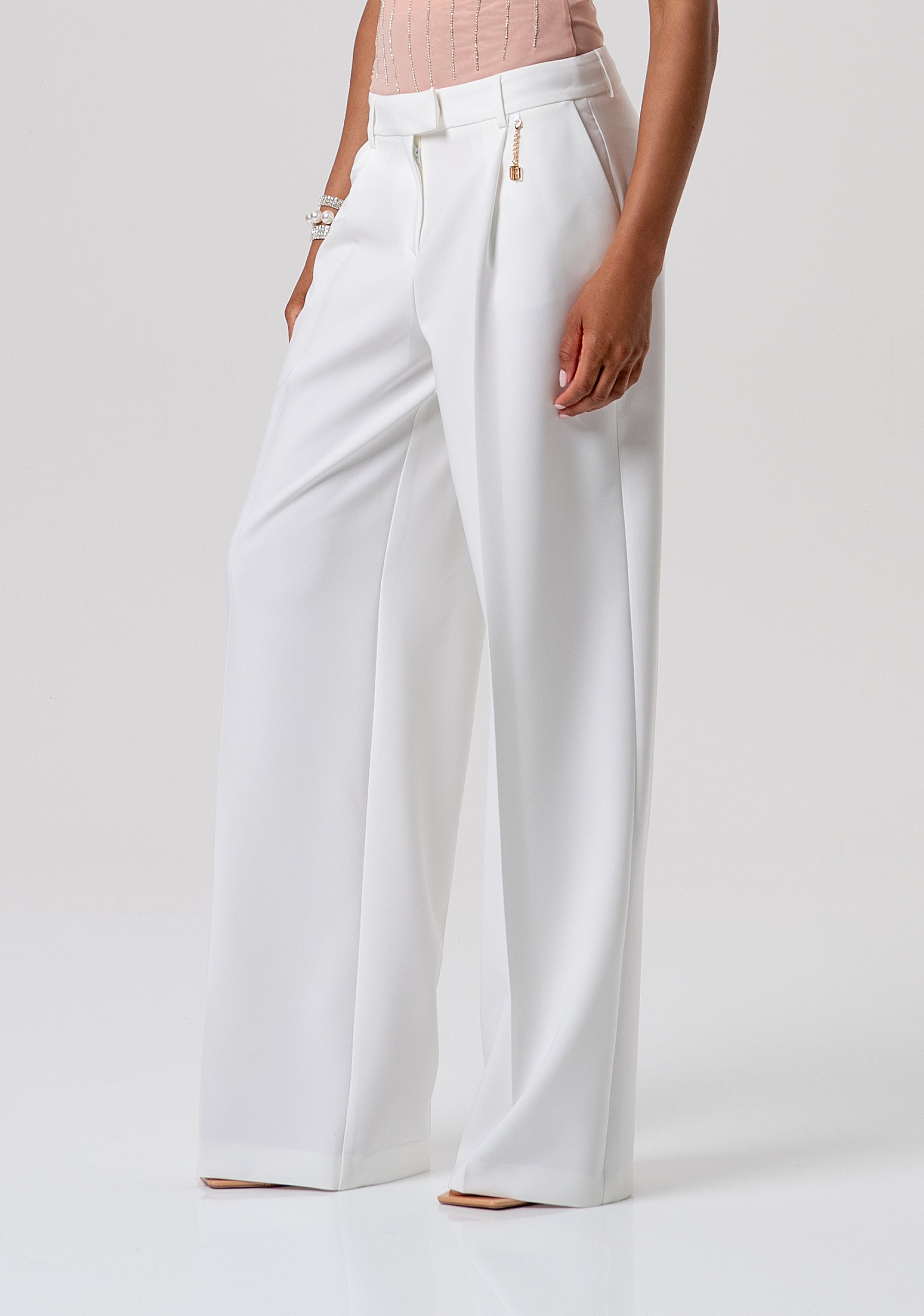 Palazzo pant flare Fracomina FQ26SV3008W42901-278-2