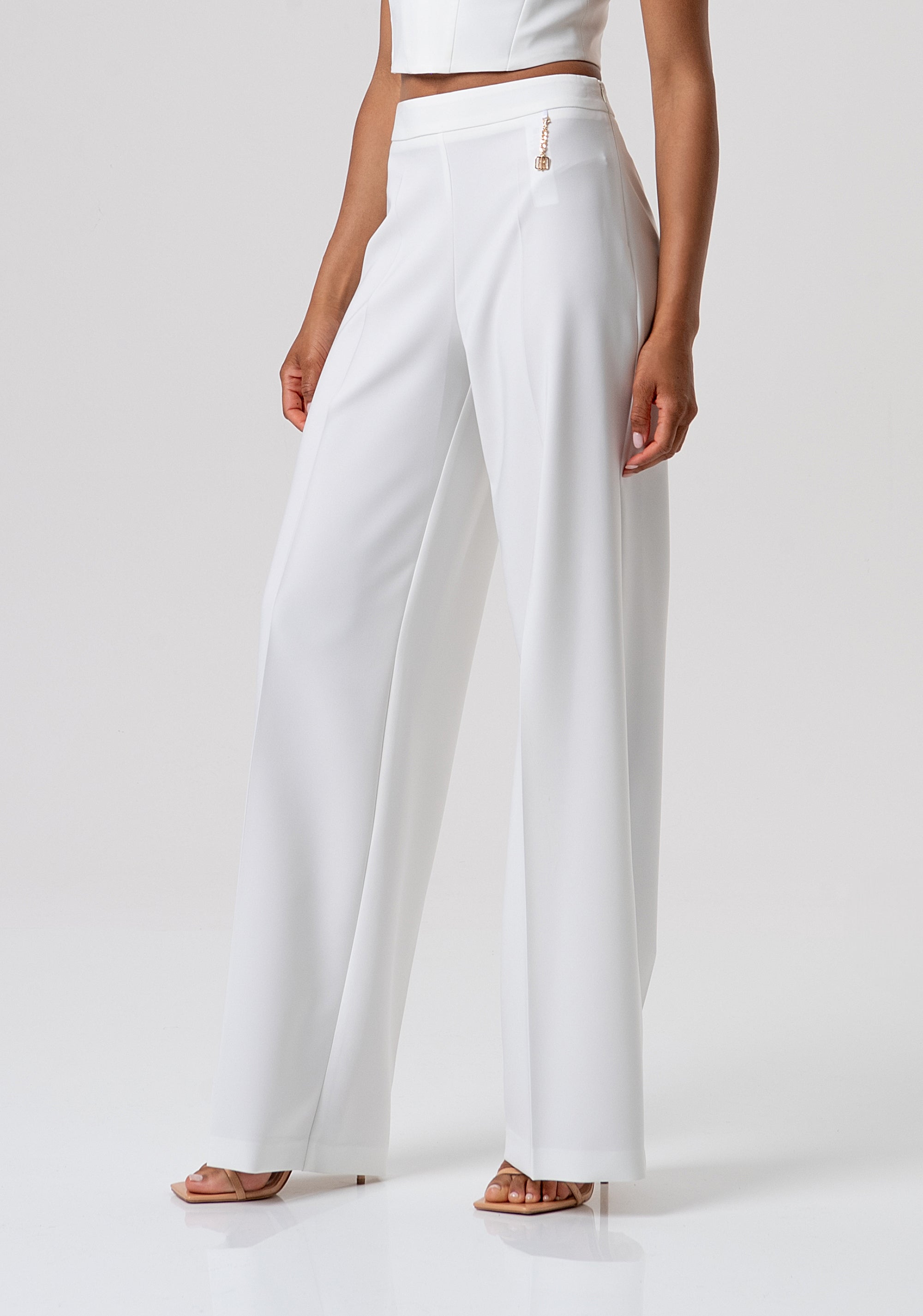Palazzo pant flare Fracomina FQ26SV3009W42901-278-2