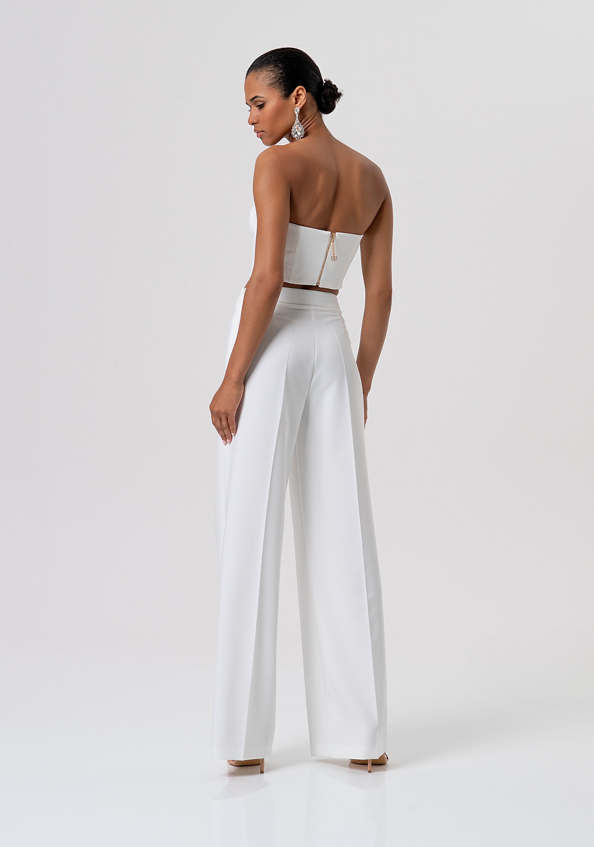 Palazzo pant flare Fracomina FQ26SV3009W42901-278-3