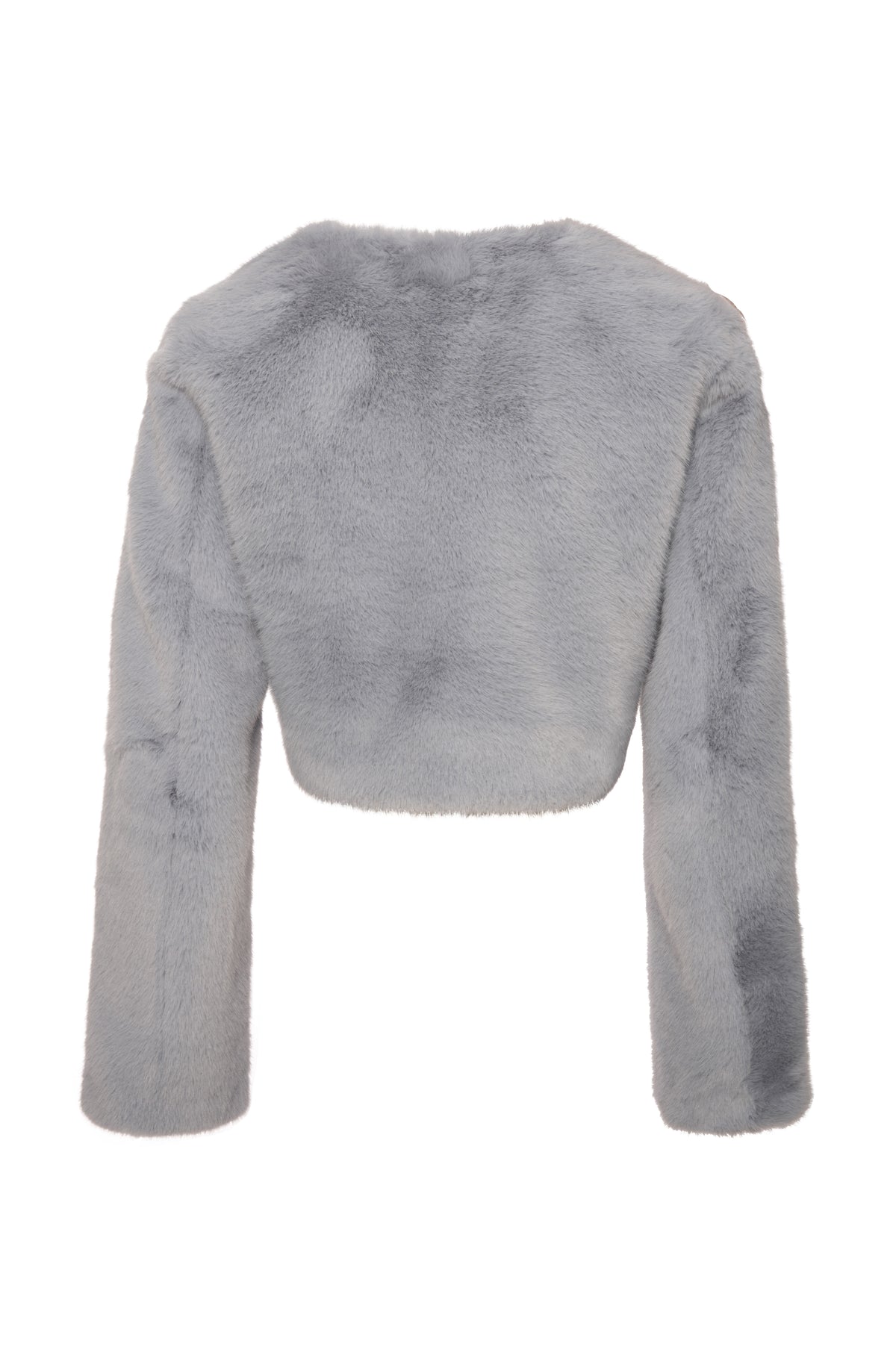 Jacket cropped made in fake fur Fracomina FQ26WC4003O44501-K81-2
