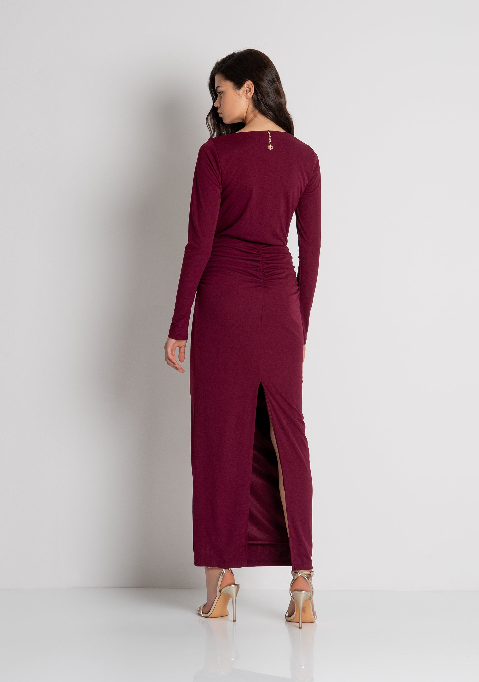 Long dress slim fit Fracomina FQ26WD3004W62601-T51-3